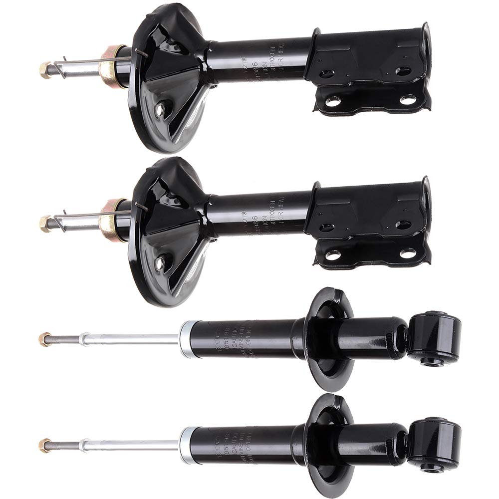 High-Performance Front & Rear Shock Absorbers for 2002-2005 Mitsubishi Lancer - 4pc Set - Smooth Ride & Enhanced Handling - Perfect for Daily Commuting & Road Trips
