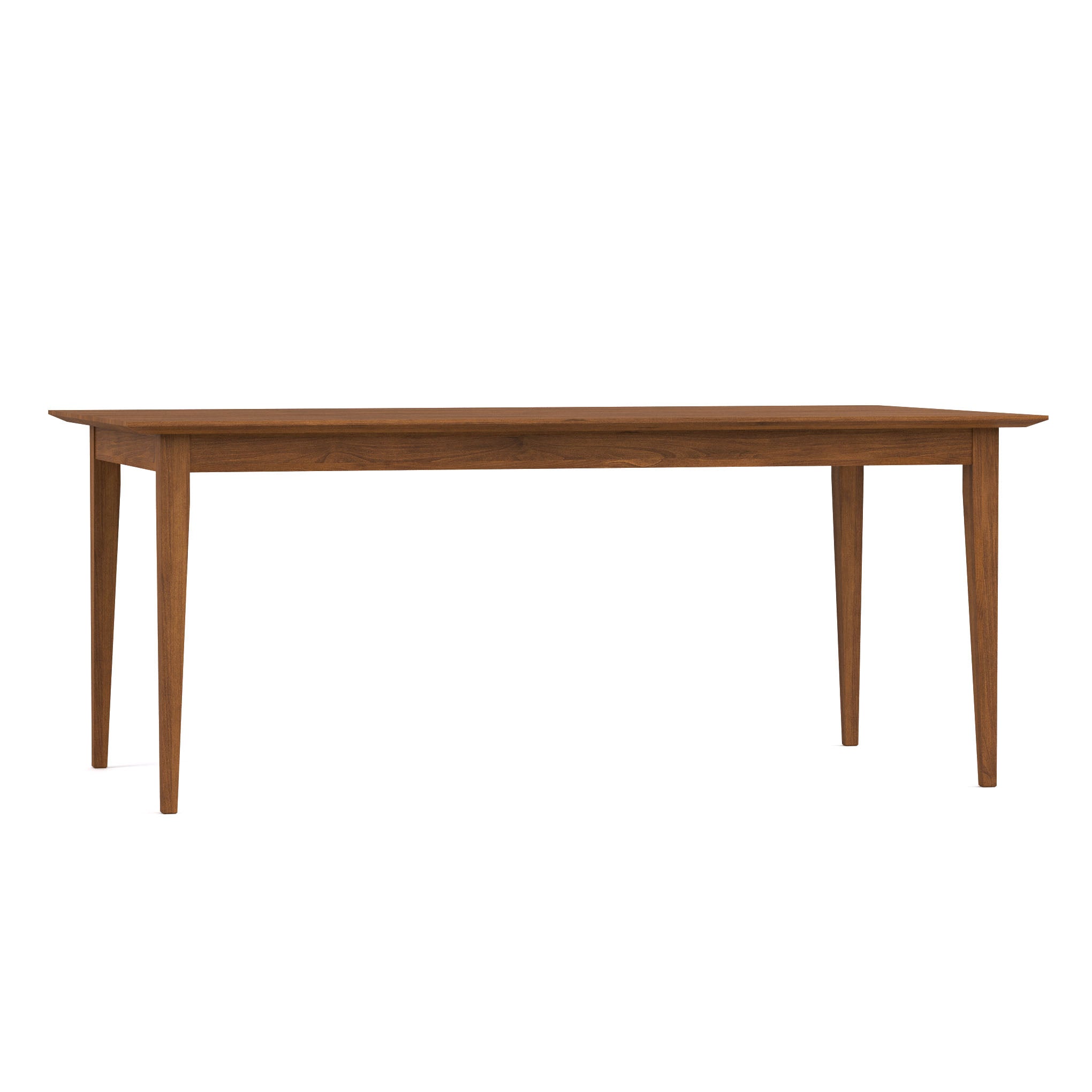 74 Inch Gable Road Dining Table - Modern Farmhouse Style Solid Wood Kitchen Table for Dining Room, Kitchen, and Entertaining Areas