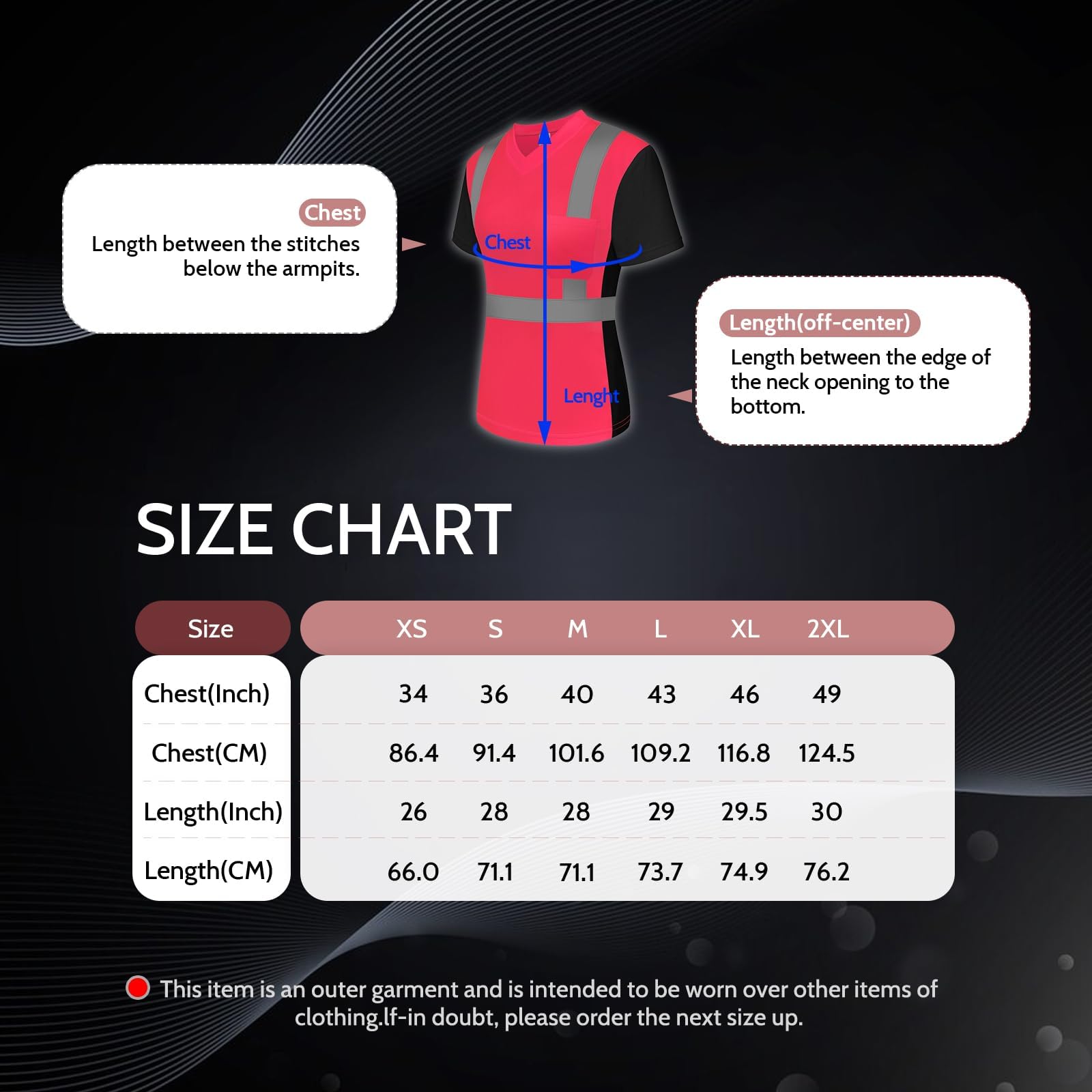 High Visibility Pink Reflective Shirts for Women - Class 3 Safety Shirt with Short Sleeves & Breathable Fabric | Hi Vis Workwear with Black Bottom (UWPJ-Pink, Size M) | Perfect for Construction, Road Work & Nighttime Safety Jobs