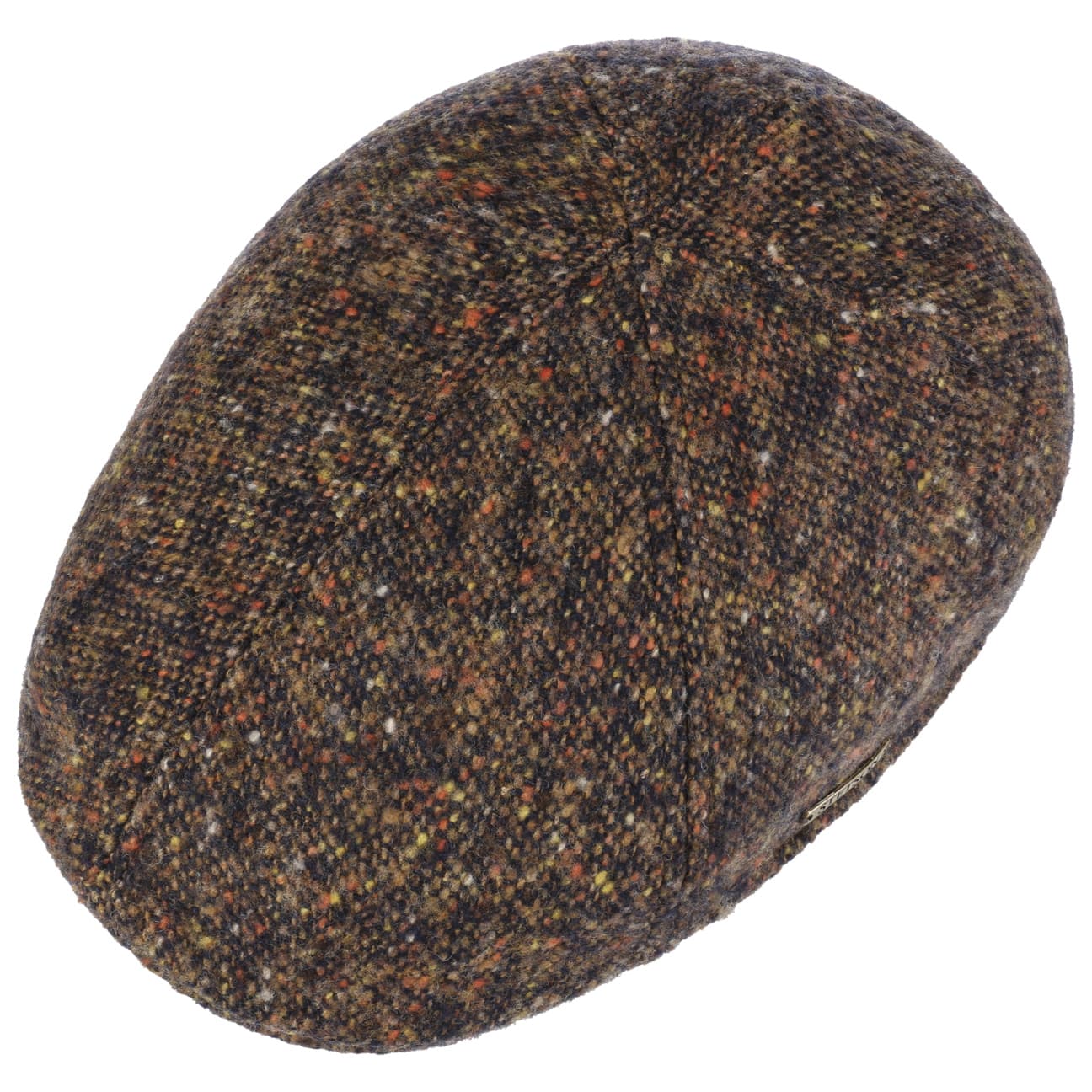 Stetson Texas Donegal Wool Flat Cap - Classic Irish Style for Men | Perfect for Outdoor Activities, Casual Wear & Winter Fashion
