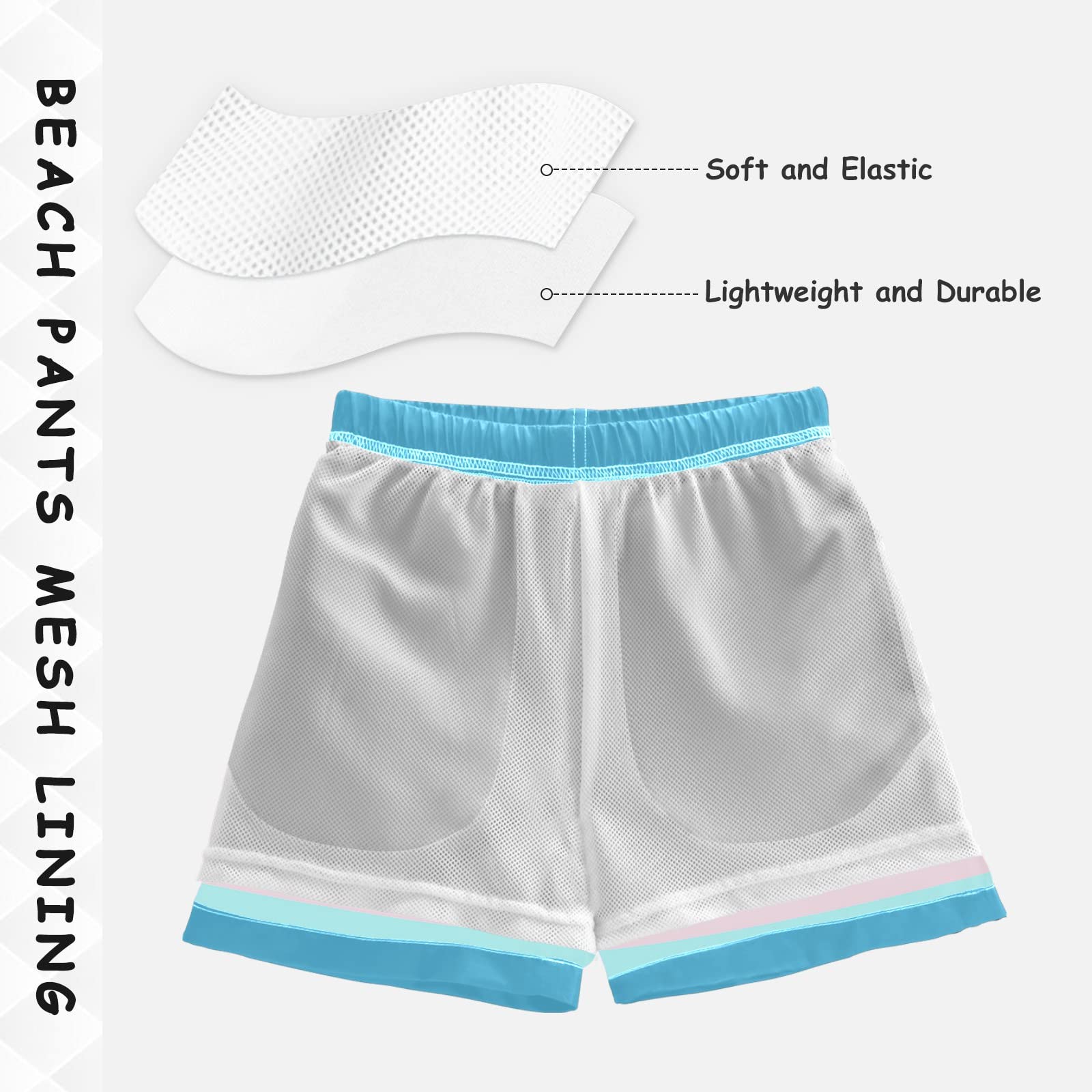 Transgender Pride Swim Trunks for Boys & Toddlers - Beach & Pool Fun