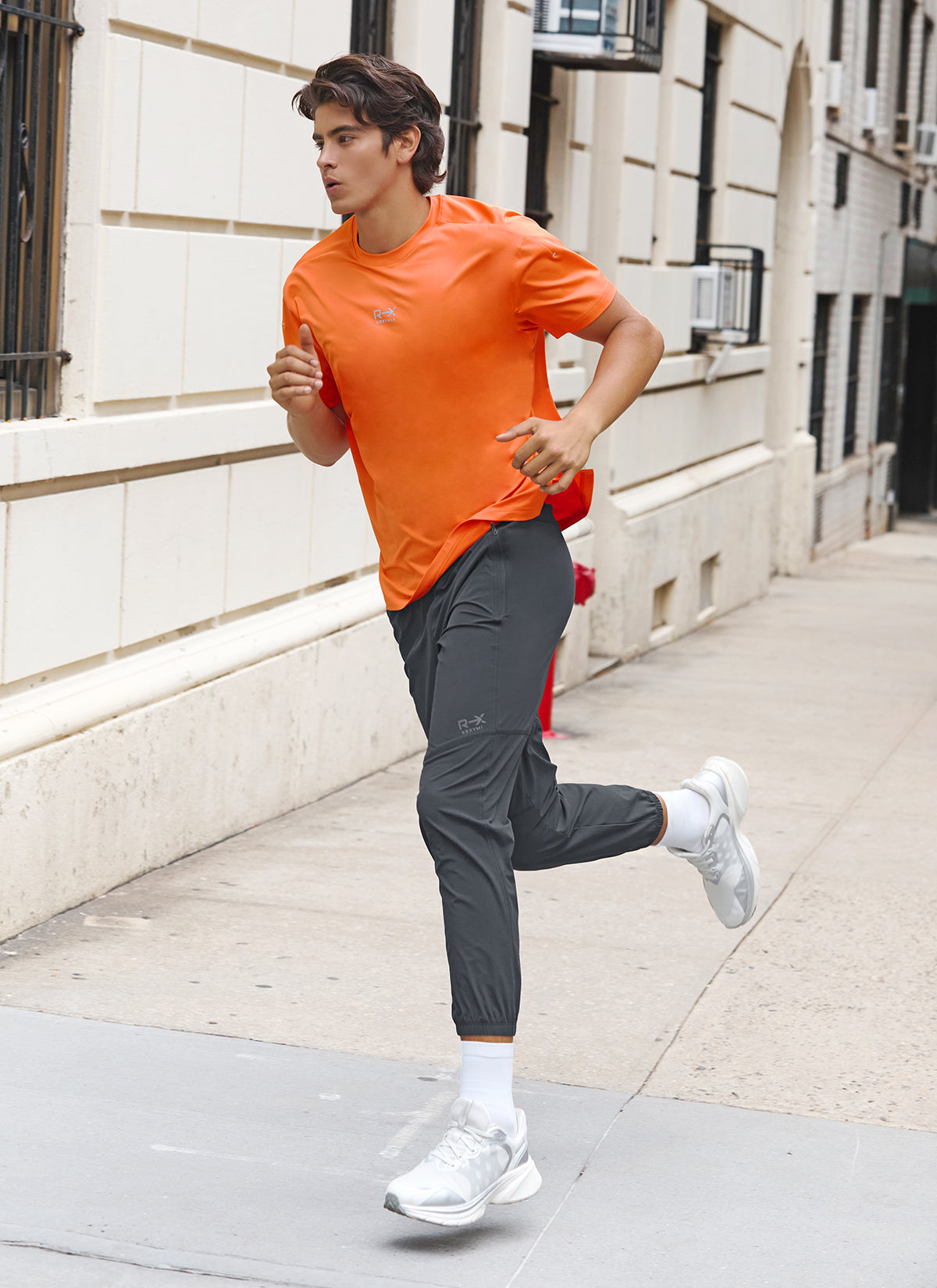 RX Dry Crew Running Socks - Moisture Wicking Athletic Socks for Men & Women - Perfect for Marathon, Jogging, and Workout