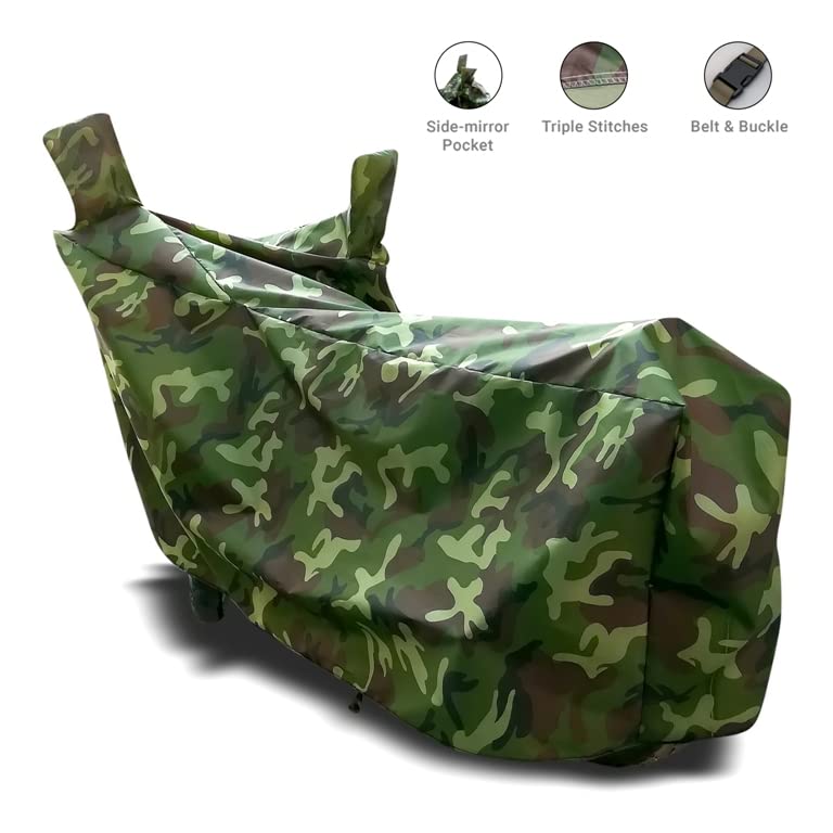 FREE BEE Waterproof Motorcycle Cover for Royal Enfield Continental GT 650 - All-Weather Protection for Outdoor Parking & Storage