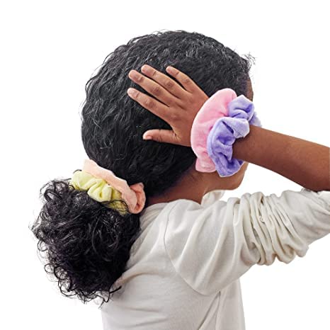 Flawless Velvet Pastel Hair Scrunchies for Women & Girls - 12 Pack Soft Hair Ties for Spring, Easter & Summer - Perfect for Parties, Weddings, School & Everyday Use