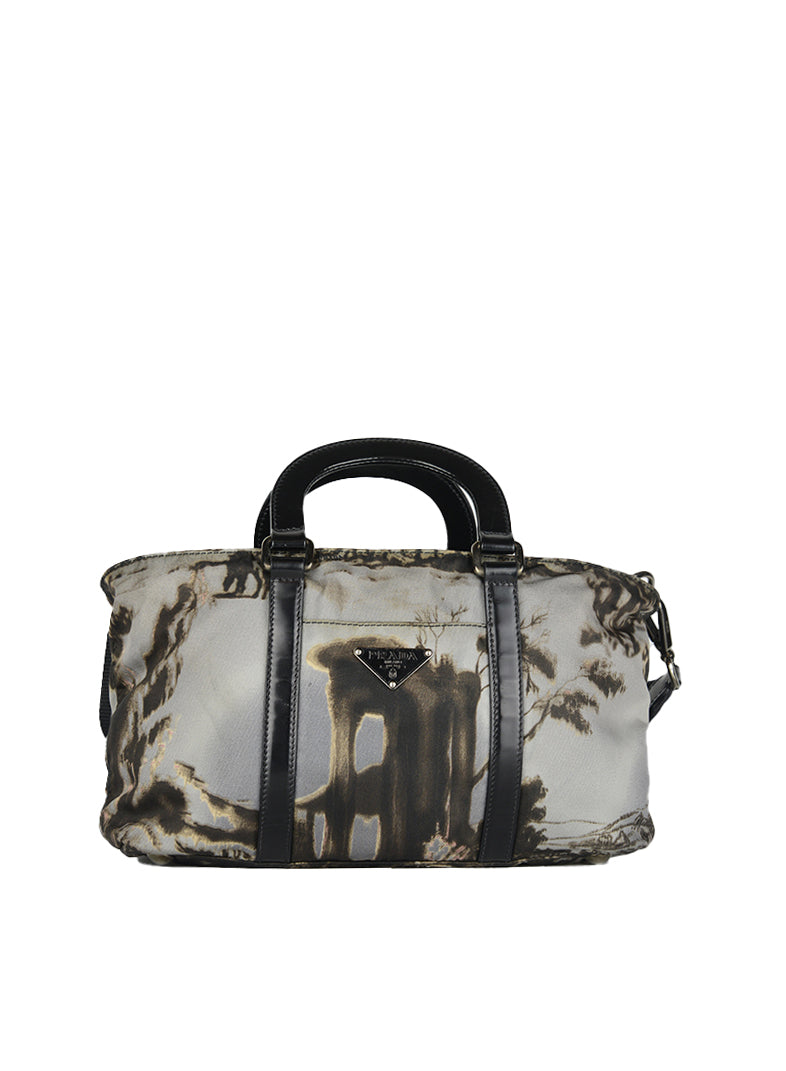 Prada Limited Edition Fabric Handbag for Women | Luxury Designer Tote Bag | Perfect for Work, Travel & Everyday Use