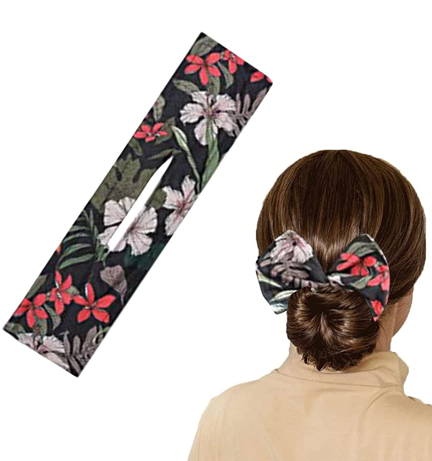 Elastic Hair Bands for Women - 12 Pack Multicolor Stretchable Hair Ties for Ponytail, Bun & French Hairstyles | Soft No Damage Hair Accessories for Girls & Teens | Perfect for Workout, Yoga & Everyday Use