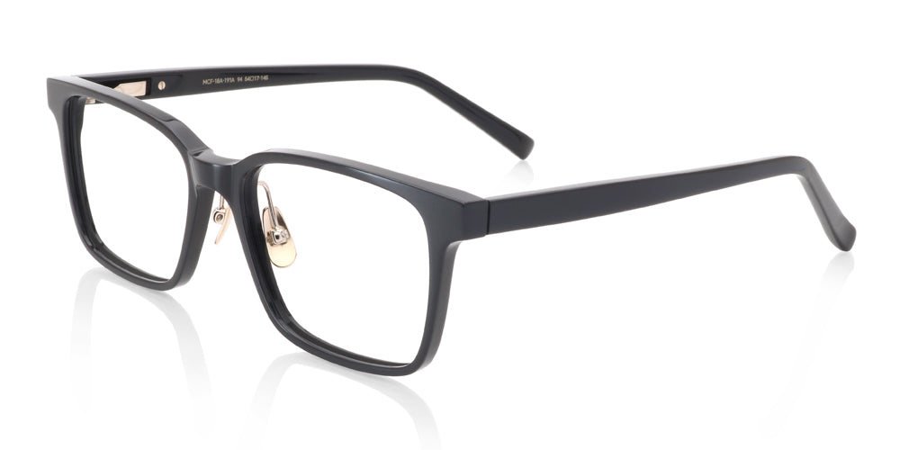 Jins Sabae 191 Eyeglasses - Lightweight Titanium Frame, Anti-Blue Light Lenses for Men & Women - Perfect for Office Work, Gaming & Digital Screen Use