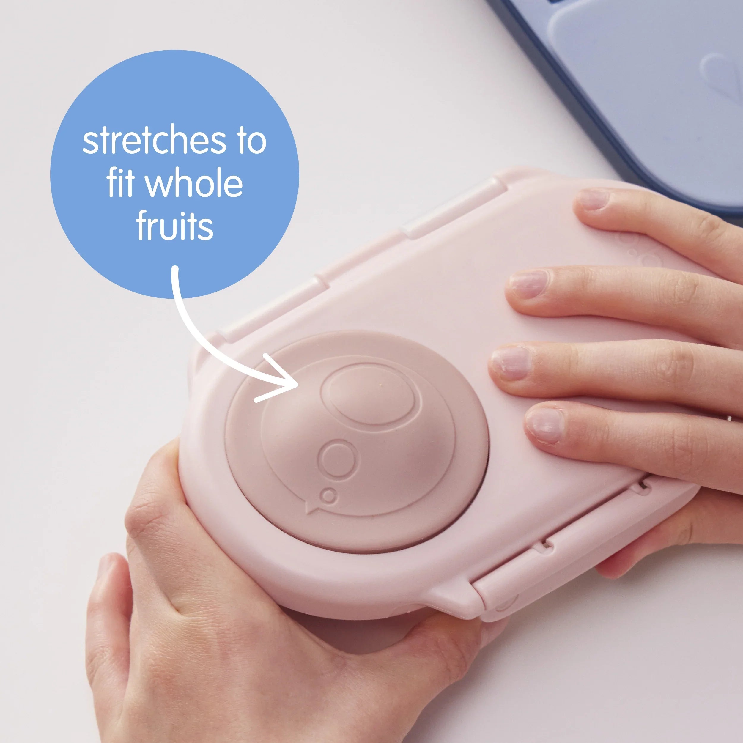 b.box Snack Box for Kids - Leak Proof & BPA Free Food Container | Blush Crush Color | Perfect for School Lunches, Travel & On-the-Go Snacks