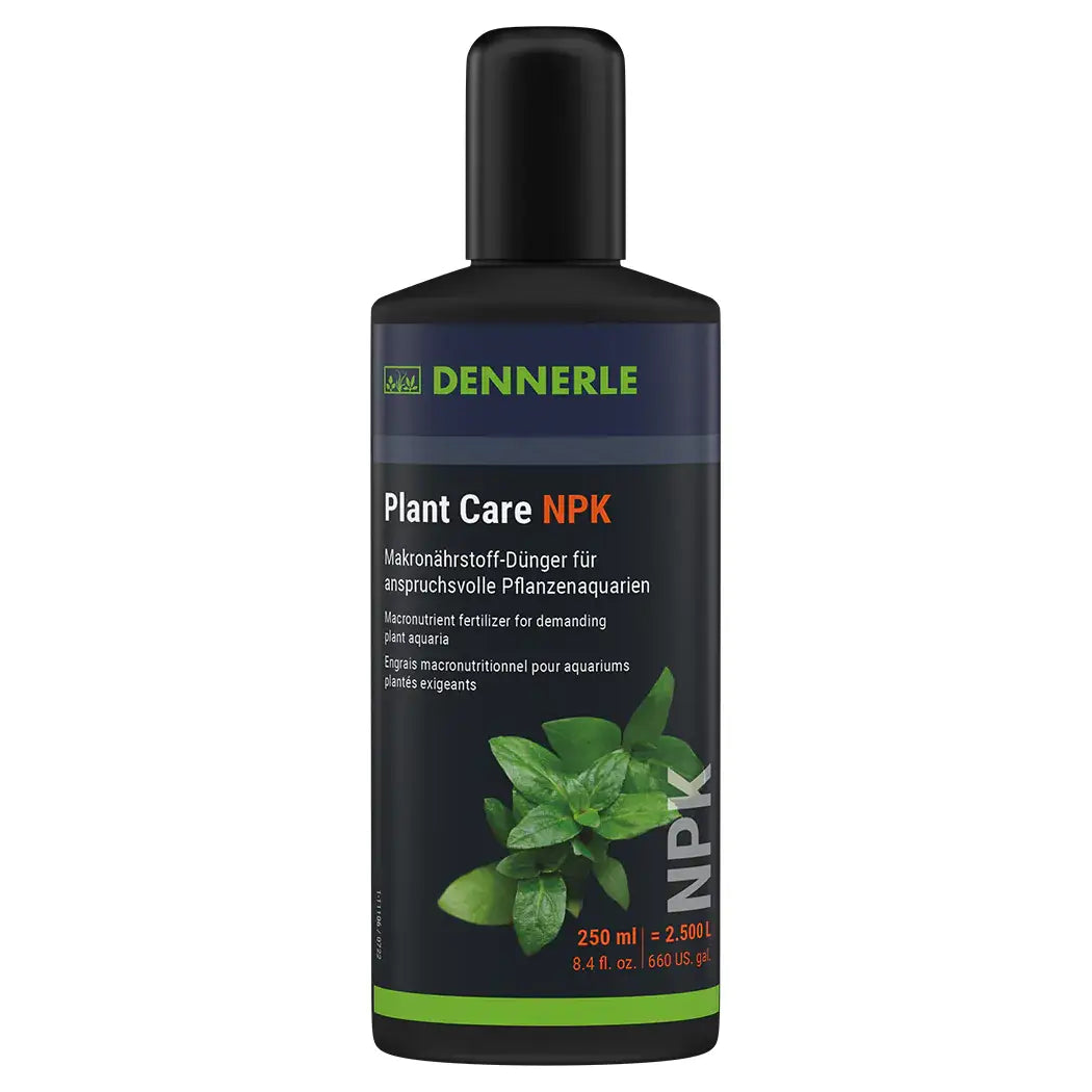 Dennerle Plant Care NPK Fertilizer 250ml - Premium Liquid Plant Food for Aquariums & Aquatic Plants | Promotes Healthy Growth & Vibrant Colors | Ideal for Freshwater Tanks & Planted Aquariums