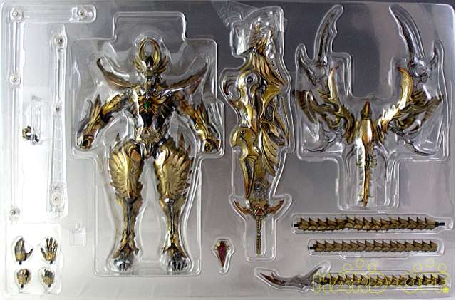 Bandai Makai Kado Ougon Kishi Golden Knight Koukaku Jushin Garo Action Figure - Collectible Anime Figure for Display & Cosplay - Perfect for Anime Fans & Model Collectors