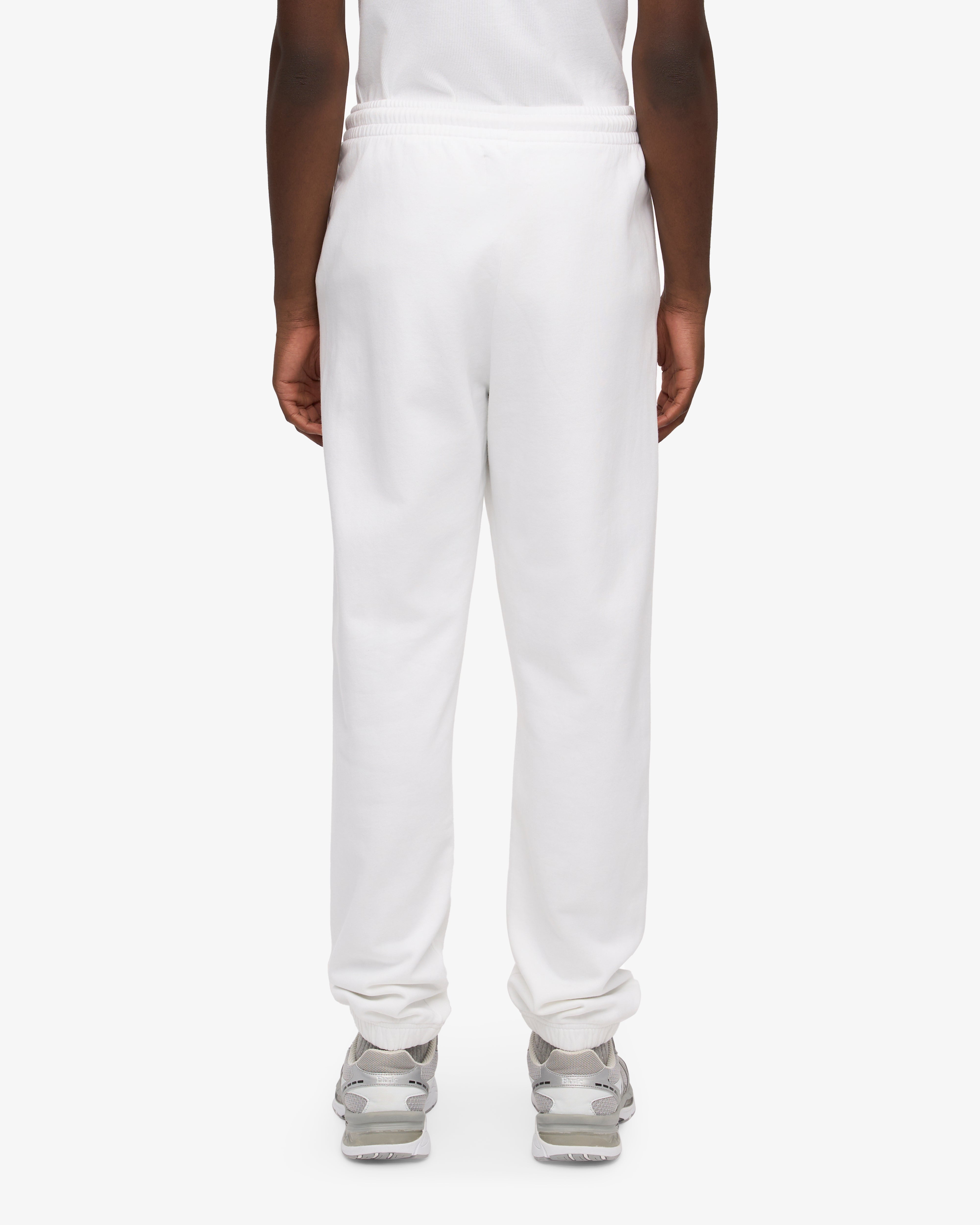 Organic Cotton Sweatpants for Women - Soft & Comfortable Joggers - Optical White - Perfect for Yoga, Lounge & Casual Wear