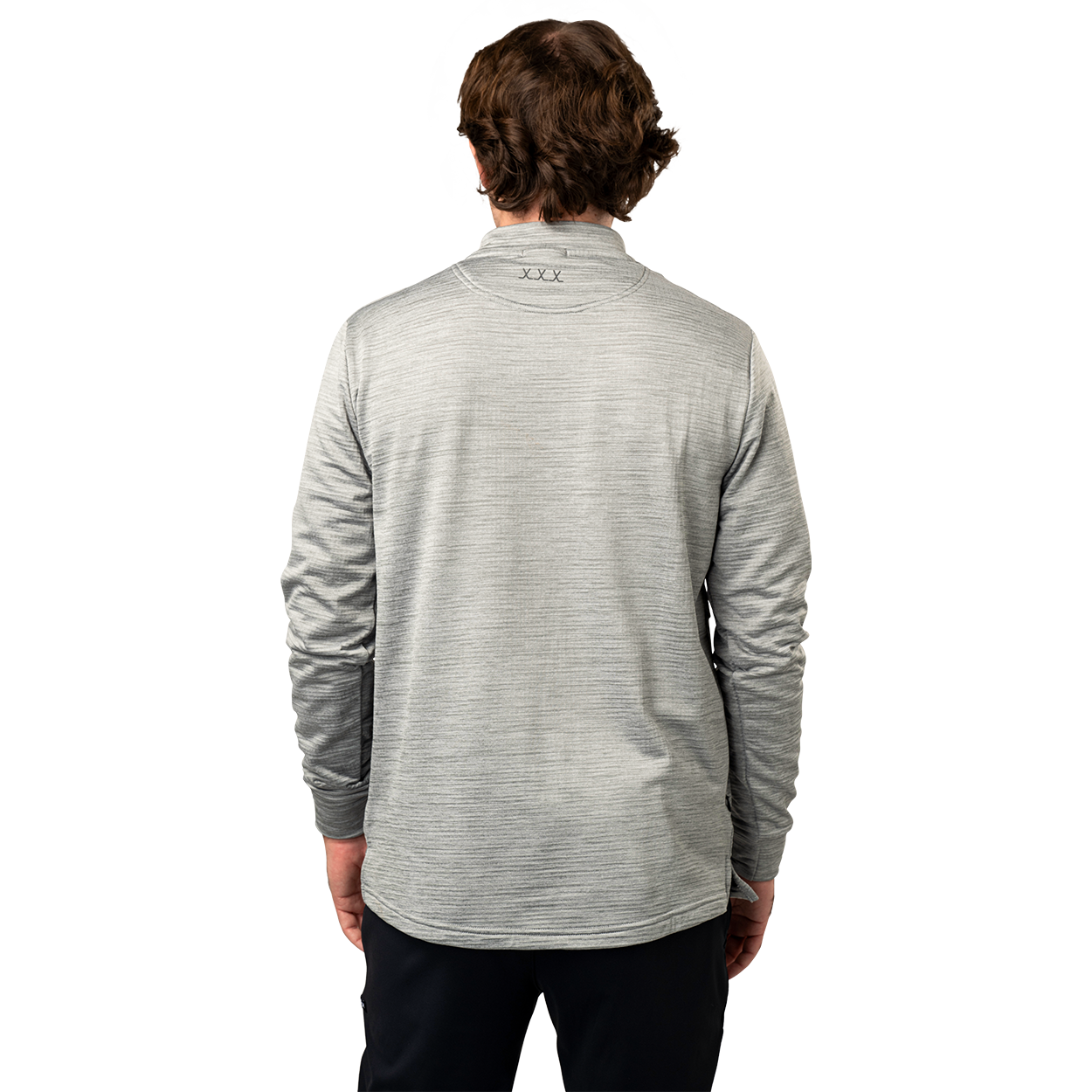 Bauer FLC Mock Neck Long Sleeve Shirt for Men - Comfortable Hockey Practice & Casual Wear - Senior Hockey Jersey for Training & Street Style