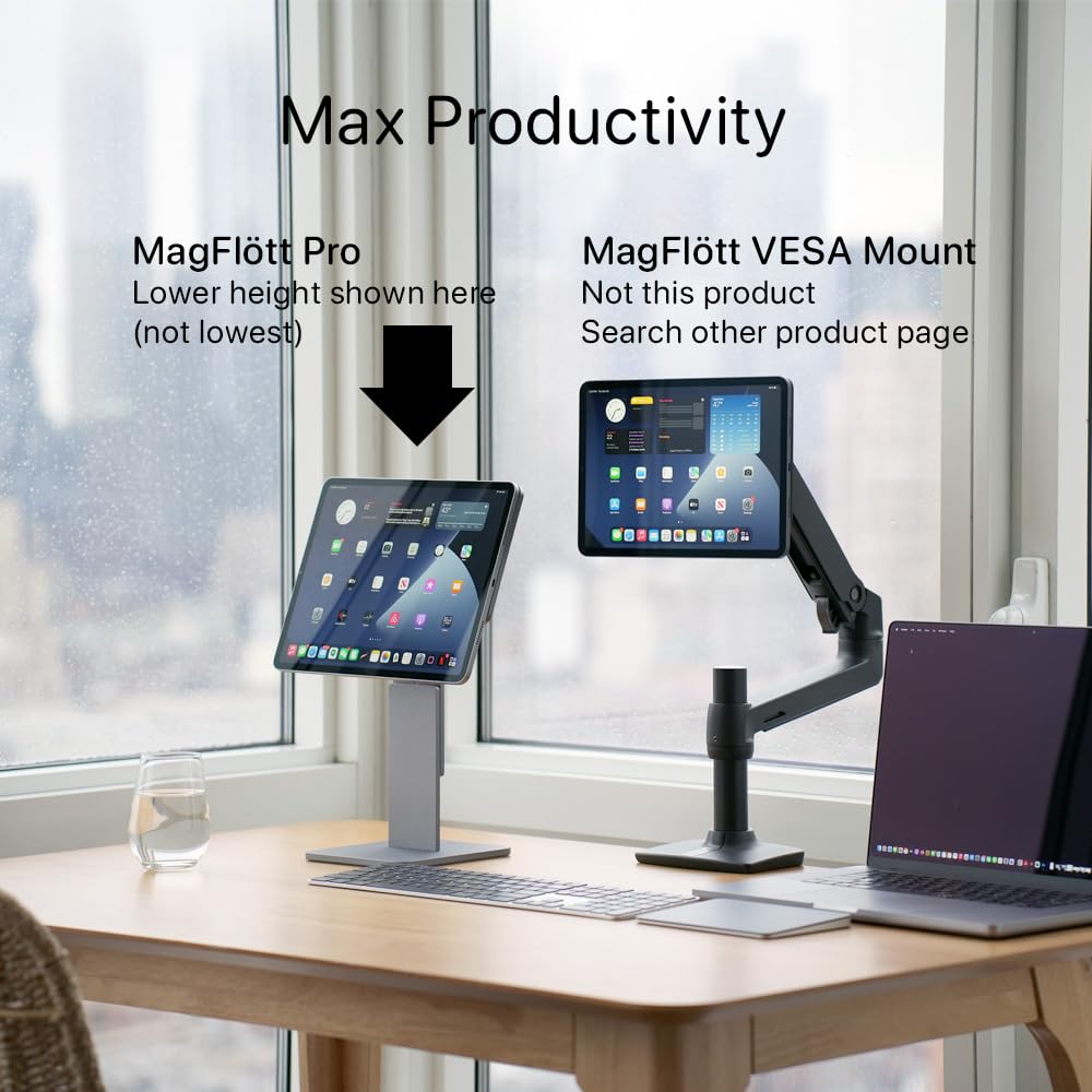 Premium Adjustable Magnetic Stand for iPad Pro 12.9