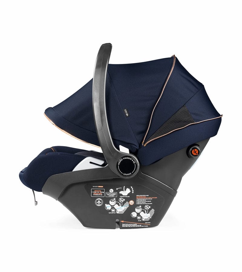 Peg Perego Primo Viaggio 4-35 Lounge Convertible Car Seat for Infants & Toddlers - Safe & Comfortable Baby Car Seat for Travel, Commuting, and Family Road Trips