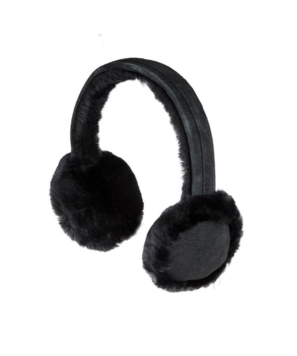 UGG Earmuffs for Women & Men - Soft Fleece Winter Ear Warmers - Cozy & Comfortable for Cold Weather, Outdoor Activities, and Snow Sports
