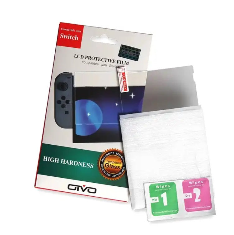 Nintendo Switch Screen Protector - Tempered Glass, Anti-Scratch & Bubble-Free - Perfect for Gaming, Travel & Everyday Protection