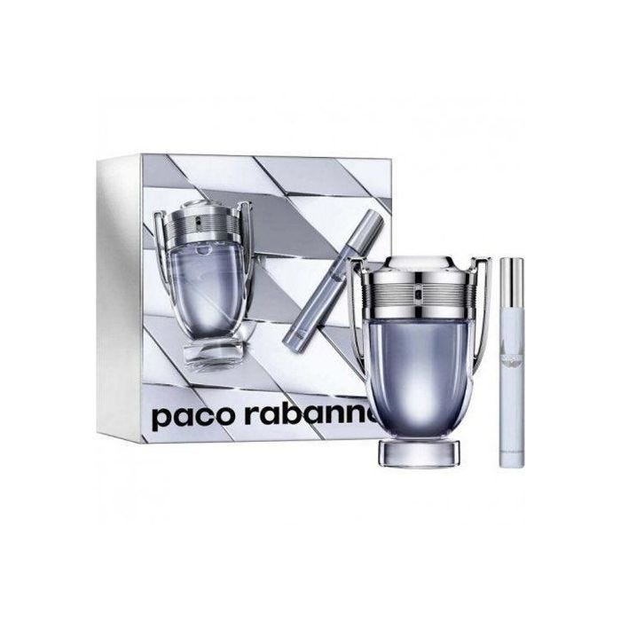 Invictus 2 Piece Eau De Toilette Spray for Men - 100ml Luxury Cologne Set - Fresh & Masculine Scent for Date Night, Office & Special Occasions