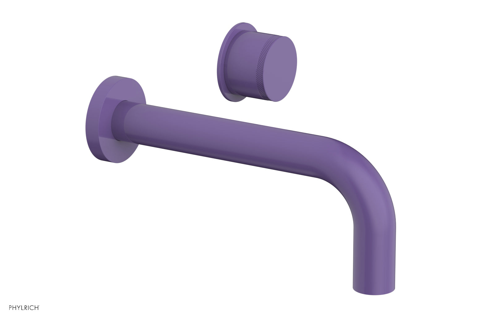 Basic II Single Handle Wall Lavatory Faucet Set with Knurled Handle - 230 18 - Perfect for Bathroom Sink, Powder Room, and Guest Bath Installation