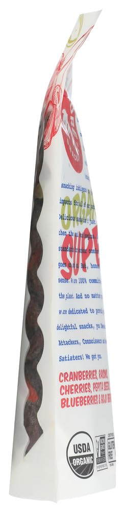 Organic Superberry Fruit & Nut Trail Mix by Made In Nature – 5oz Pack of 6 | Non-GMO, Unsulfured, Gluten Free Snack | Perfect for Hiking, Office Snacks & Healthy On-the-Go Nutrition