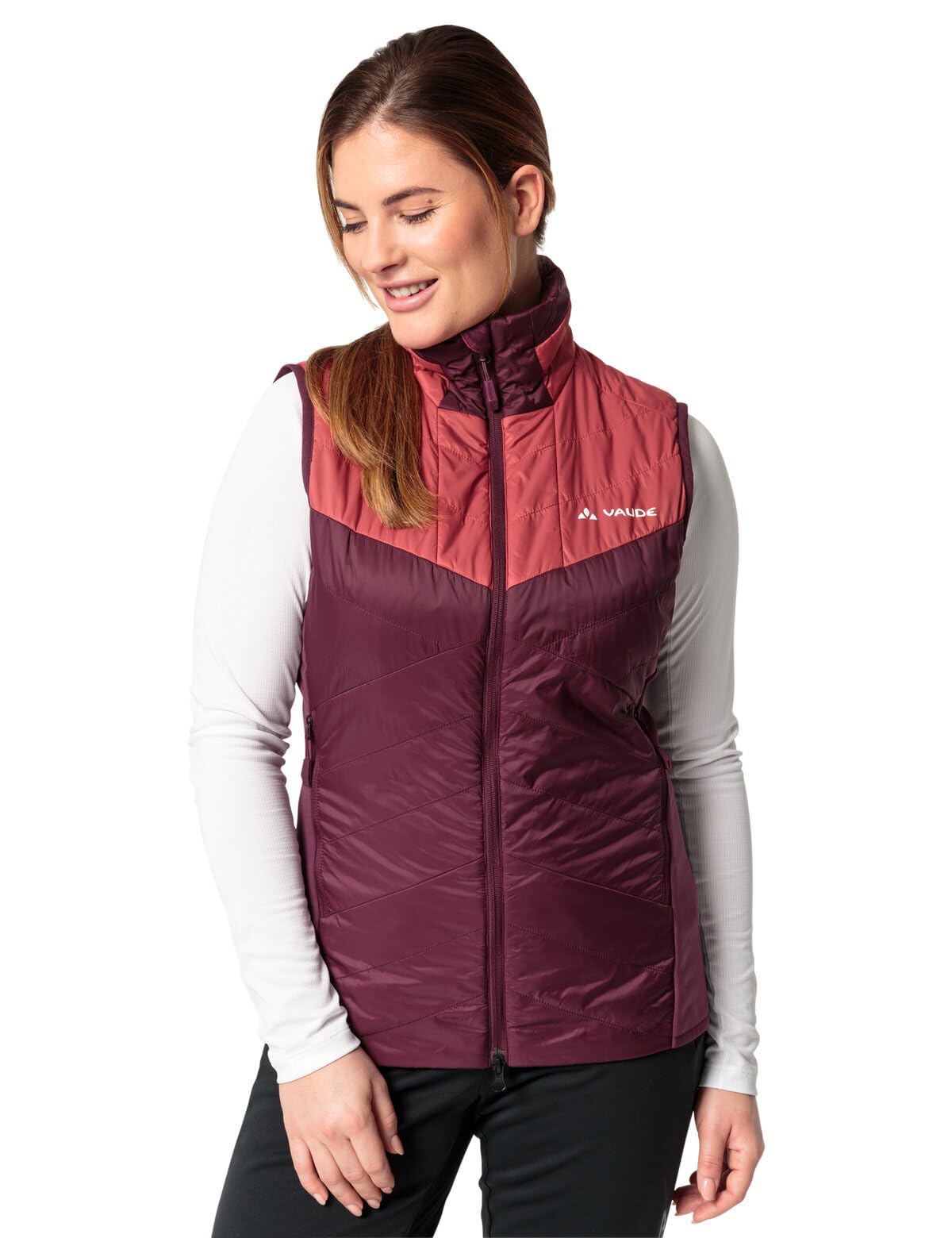 VAUDE Women's Sesvenna Vest IV Jacket – Lightweight Insulated Puffer Vest for Hiking, Running & Outdoor Activities