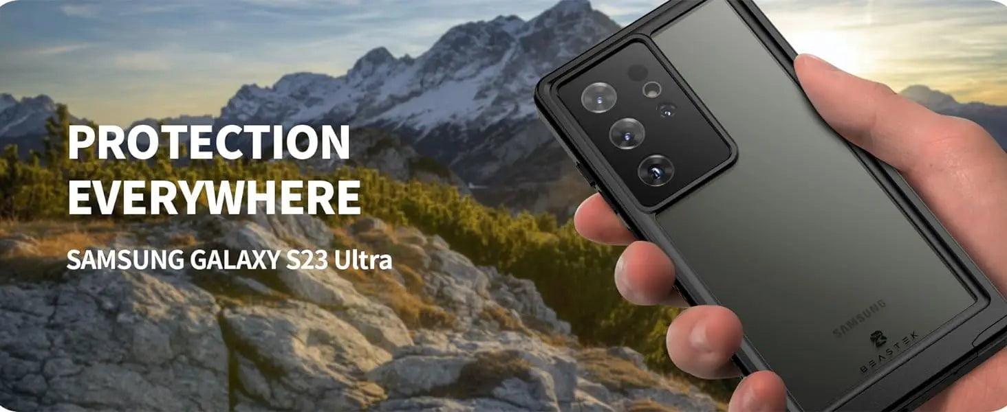 Samsung Galaxy S24 Ultra Waterproof Case IP68 Certified - Shockproof Protective Cover for Swimming, Outdoor Sports & Daily Use