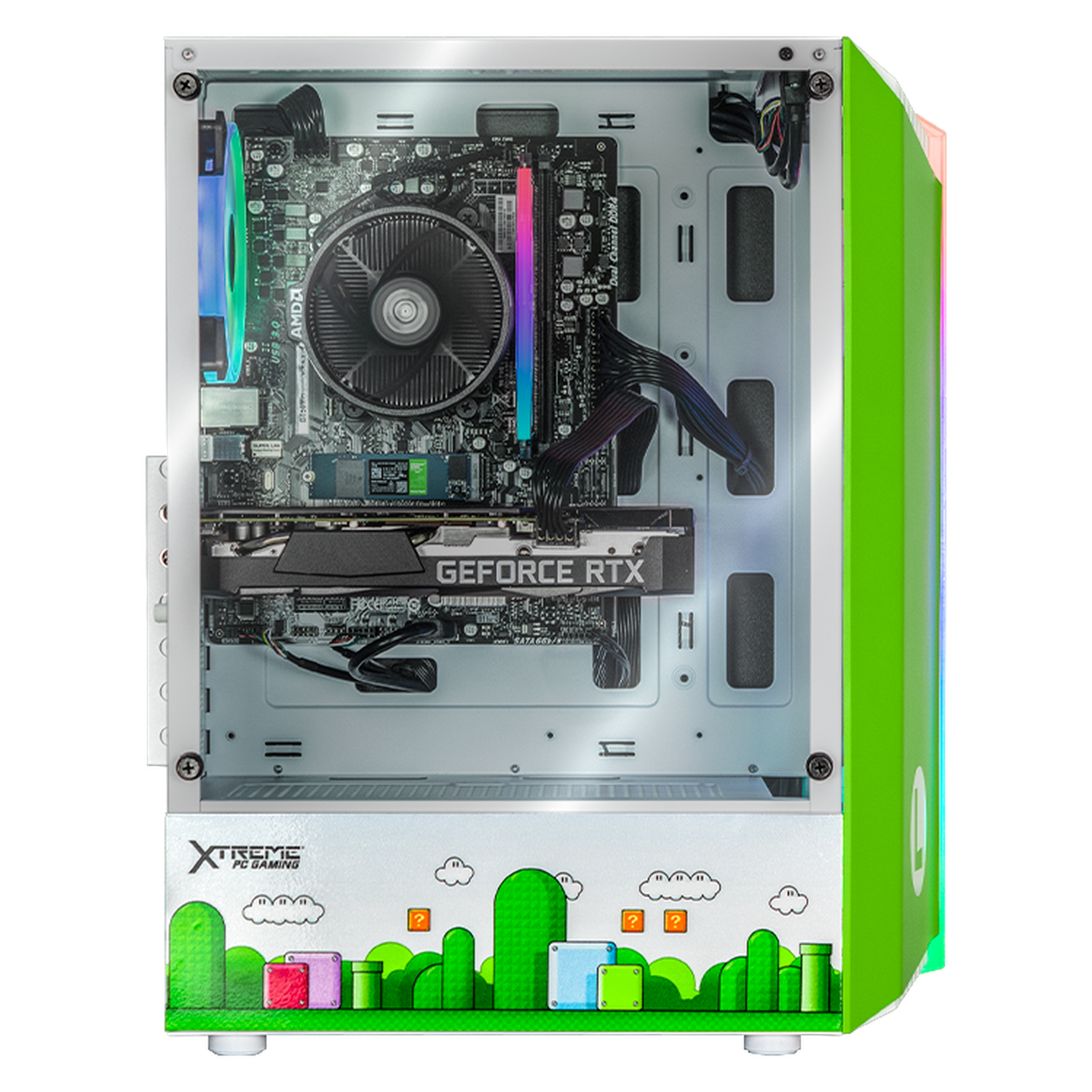 Xtreme Gaming PC with NVIDIA GeForce RTX 3050, AMD Ryzen 5 5600X, 16GB RAM, 1TB SSD, WiFi - Perfect for 4K Gaming, Streaming & Esports