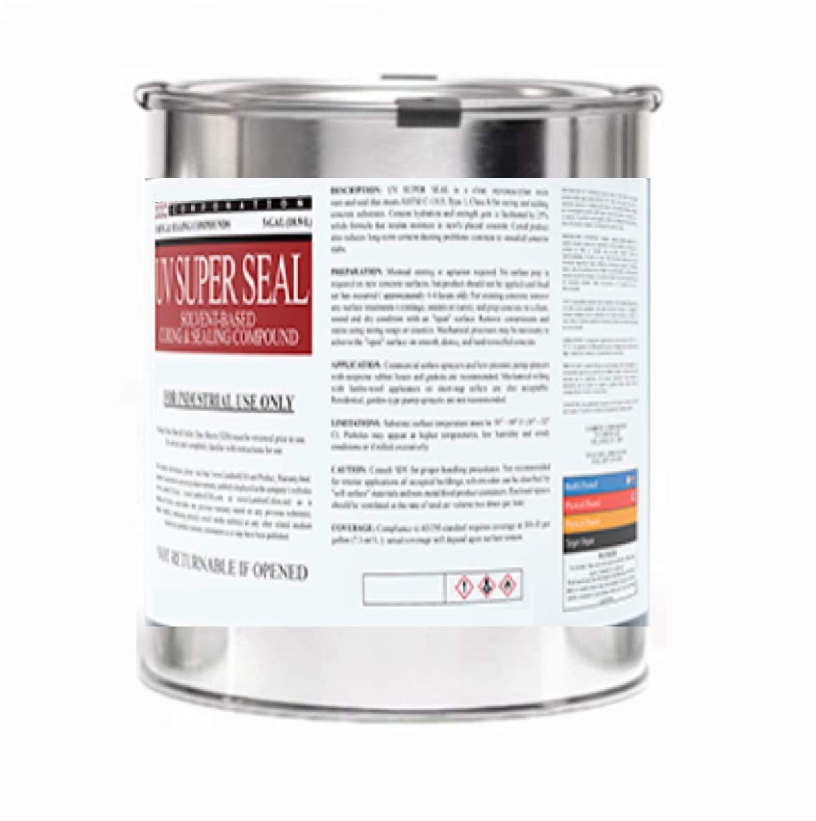 Premium UV Super Seal Concrete Curing & Sealer (Clear) - 964mL Can - Deep Gloss & Matte Finish for Driveways, Patios & Floors - Weatherproof Protection & Long-Lasting Shine