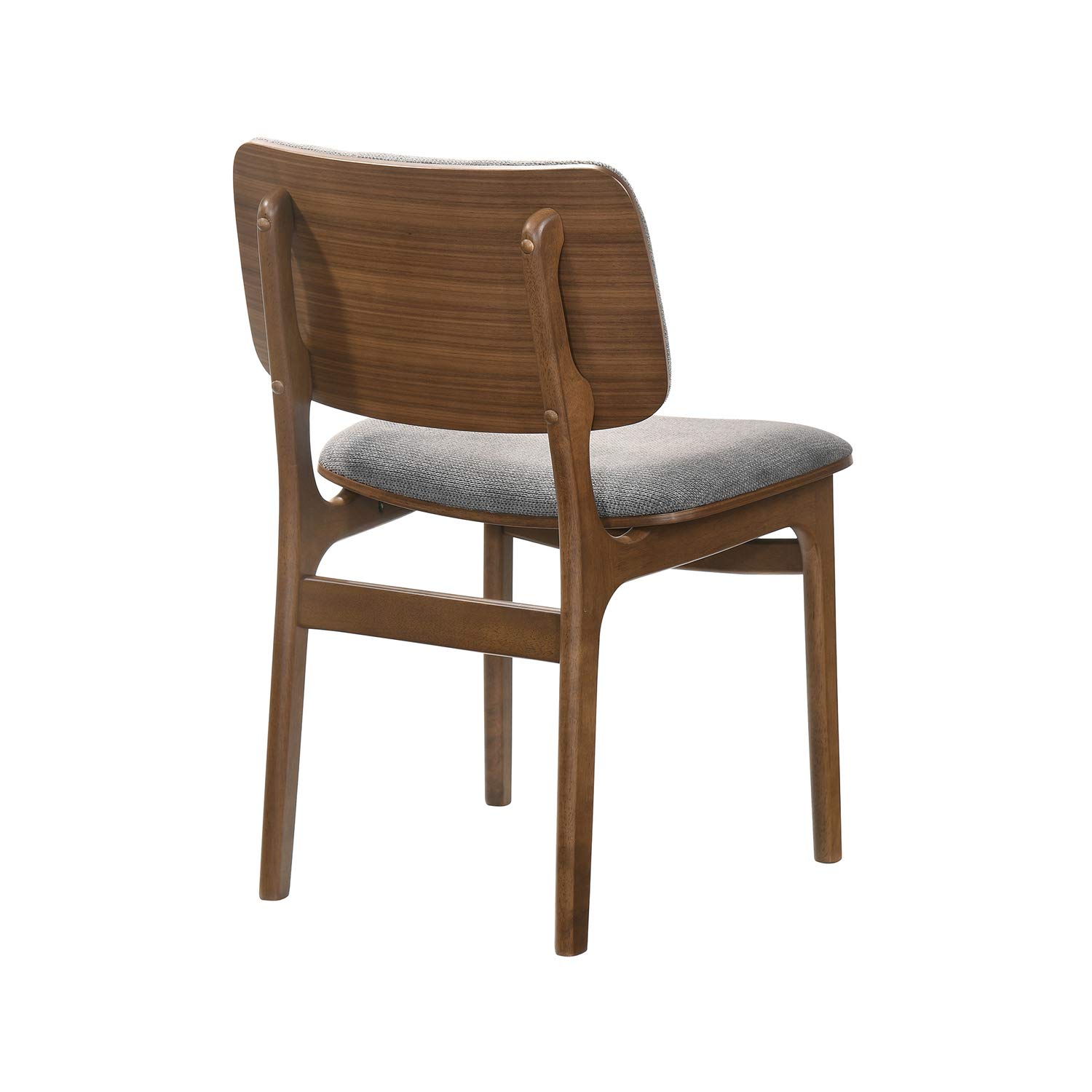 Armen Living Lima Wood Dining Accent Chairs Set of 2 - 20