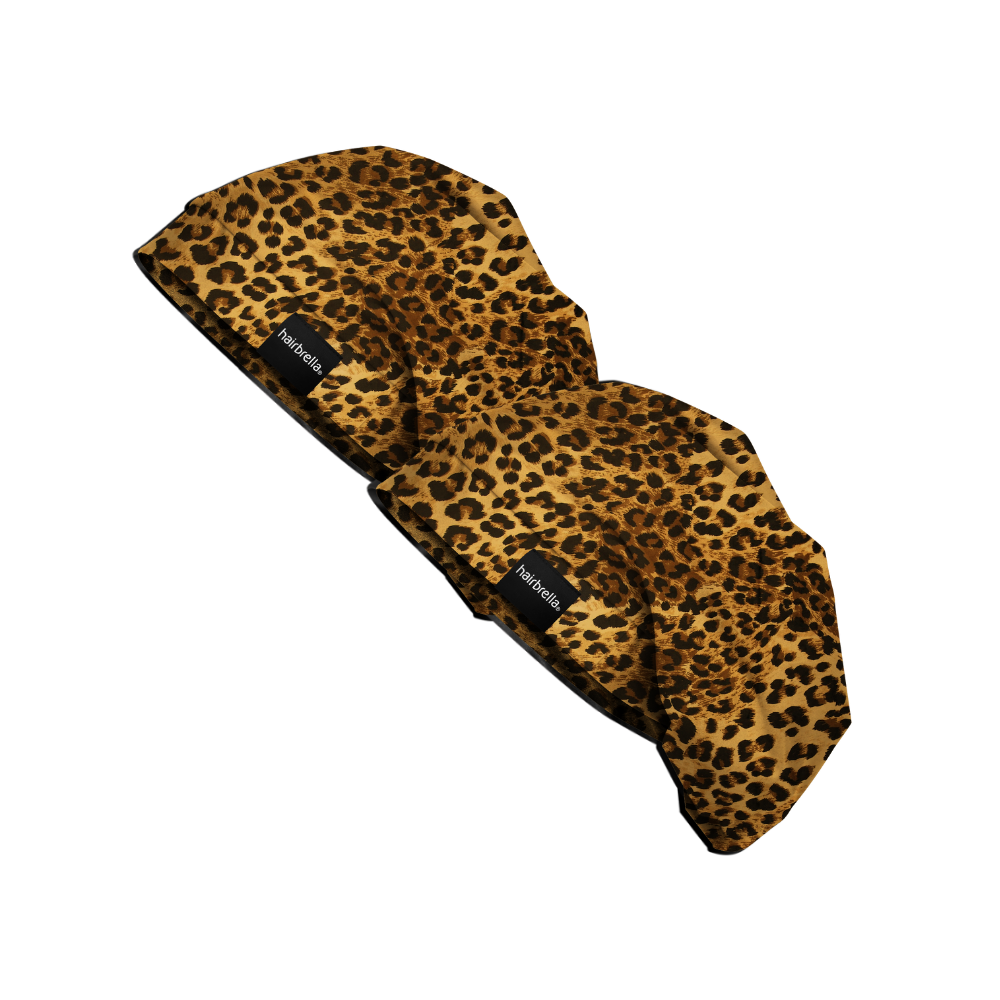 Hairbrella Satin Lined Sleep Cap for Curly & Natural Hair - 2 Pack Bundle | Soft & Breathable Night Cap for Hair Protection & Moisture Retention | Perfect for Bedtime, Travel & Salon Visits