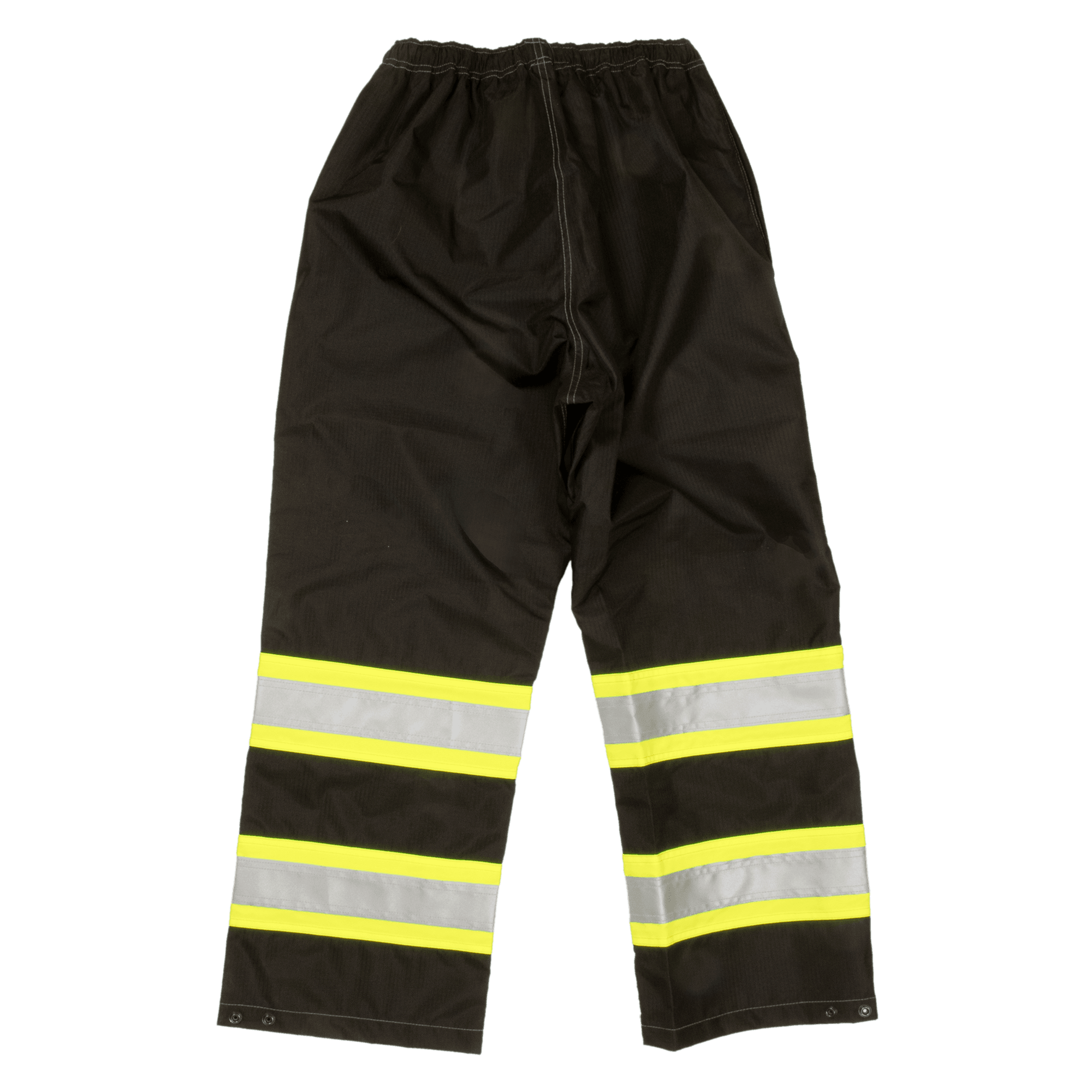 Waterproof Safety Rain Pants for Men & Women - Black - Ideal for Outdoor Work, Hiking, and Rainy Weather Protection