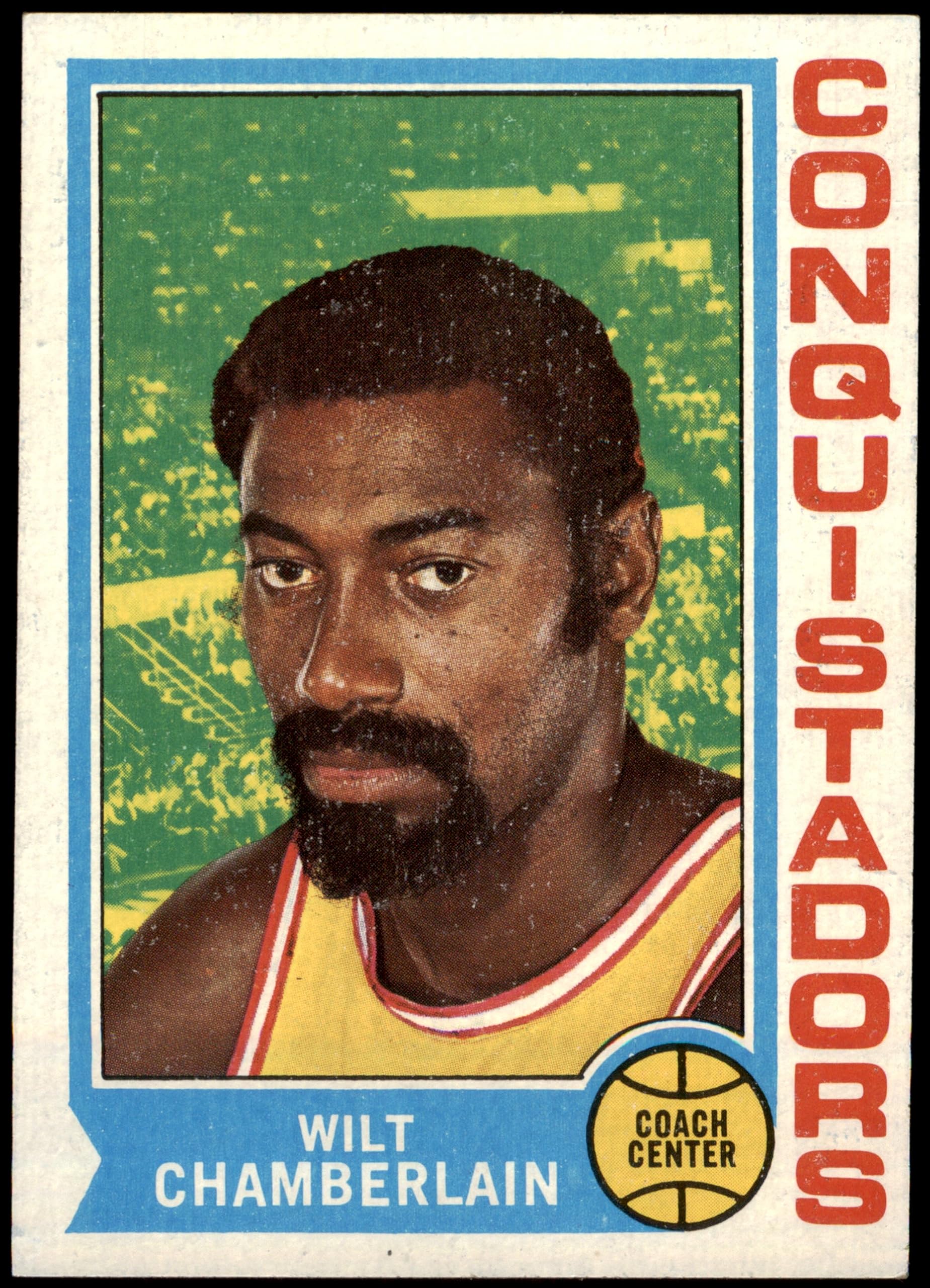 1974 Topps #250 Wilt Chamberlain Basketball Card - EX Condition - Vintage NBA Collectible for Fans & Investors - Perfect for Display, Trading, and Memorabilia Collections