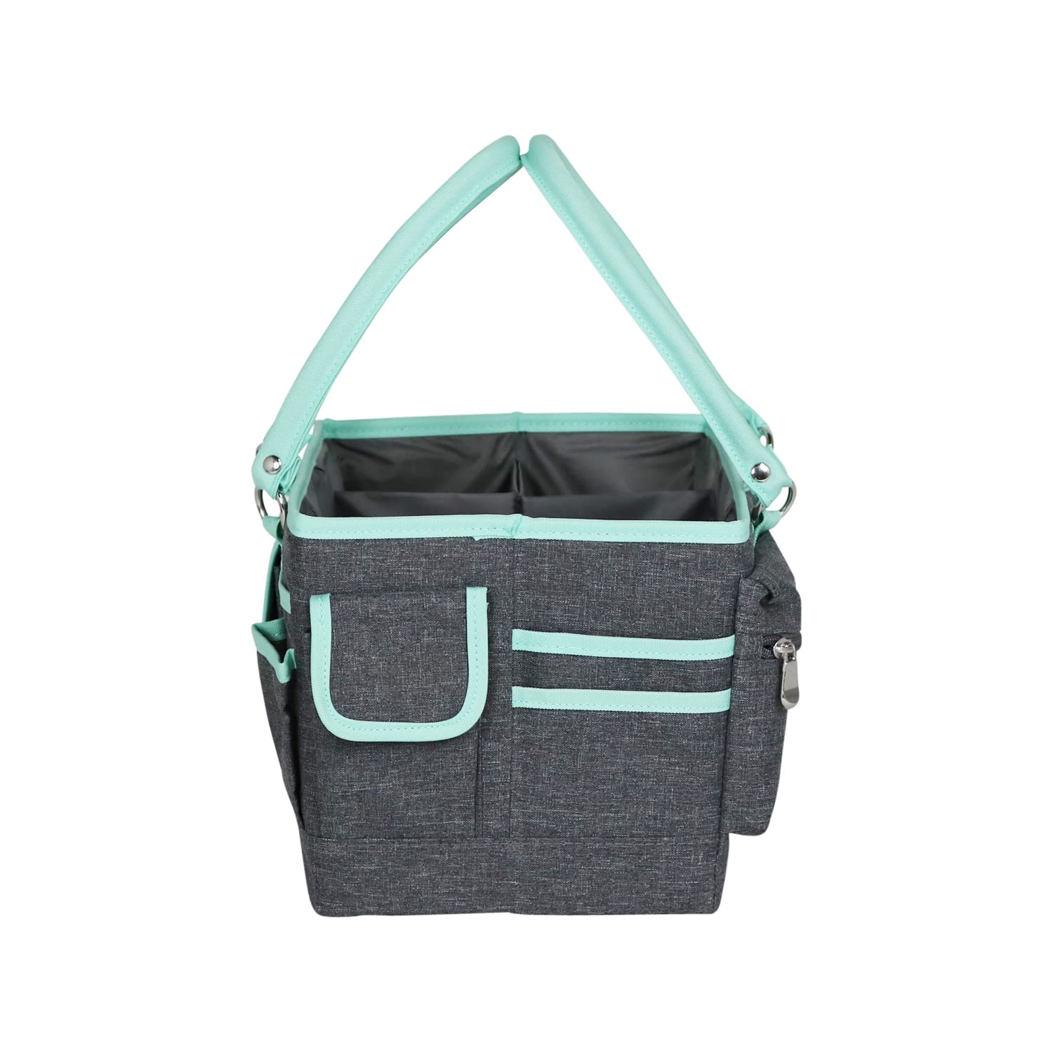 Everything Mary Deluxe Collapsible Storage Organizer with Handles - Multi-Purpose Foldable Tote for Diapers, Toys, Office Supplies & Home Organization | Perfect for Nursery, Travel, Craft Room & Daily Essentials