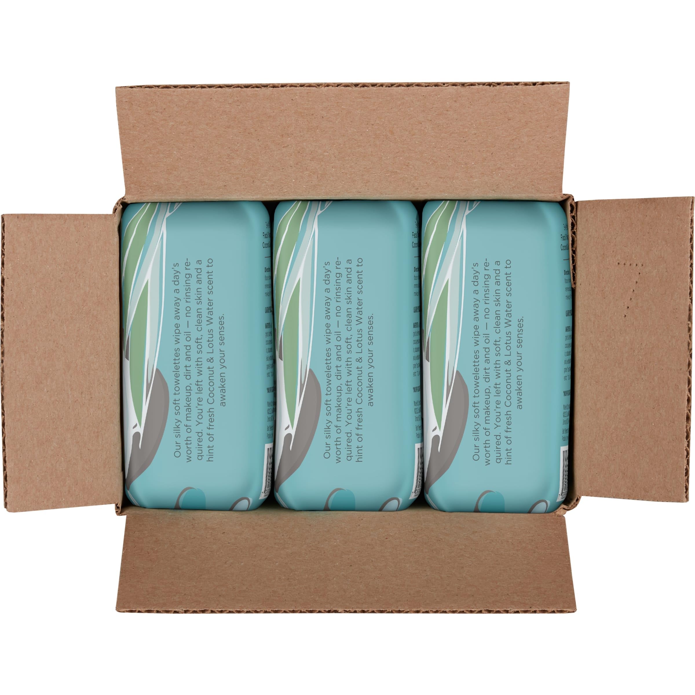 Burt's Bees Coconut & Lotus Micellar Makeup Remover Facial Cleansing Wipes for All Skin Types, 30 Count (3-Pack) | Gentle Makeup Remover & Daily Face Cleanser for Travel, Gym & On-The-Go Skincare