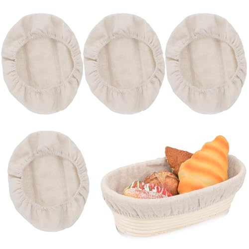 4 pcs oval