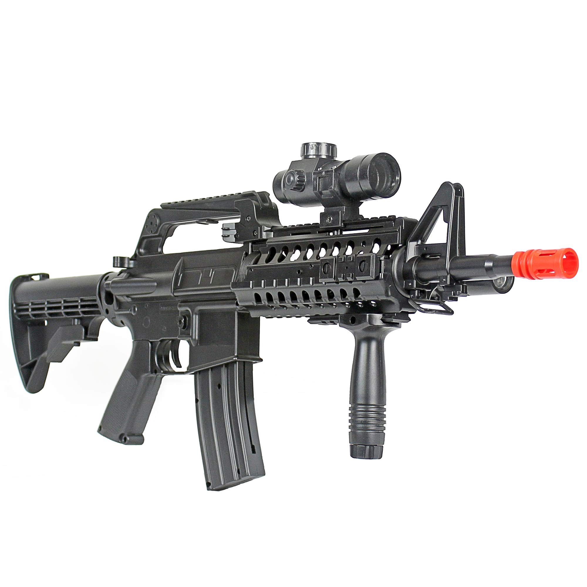 BBTac Airsoft Gun Package - Dark Ops Collection - Powerful Spring Rifles, Shotguns, SMGs, Pistols with BBs - Perfect Starter Kit for Outdoor Shooting, Tactical Training & Airsoft Battles