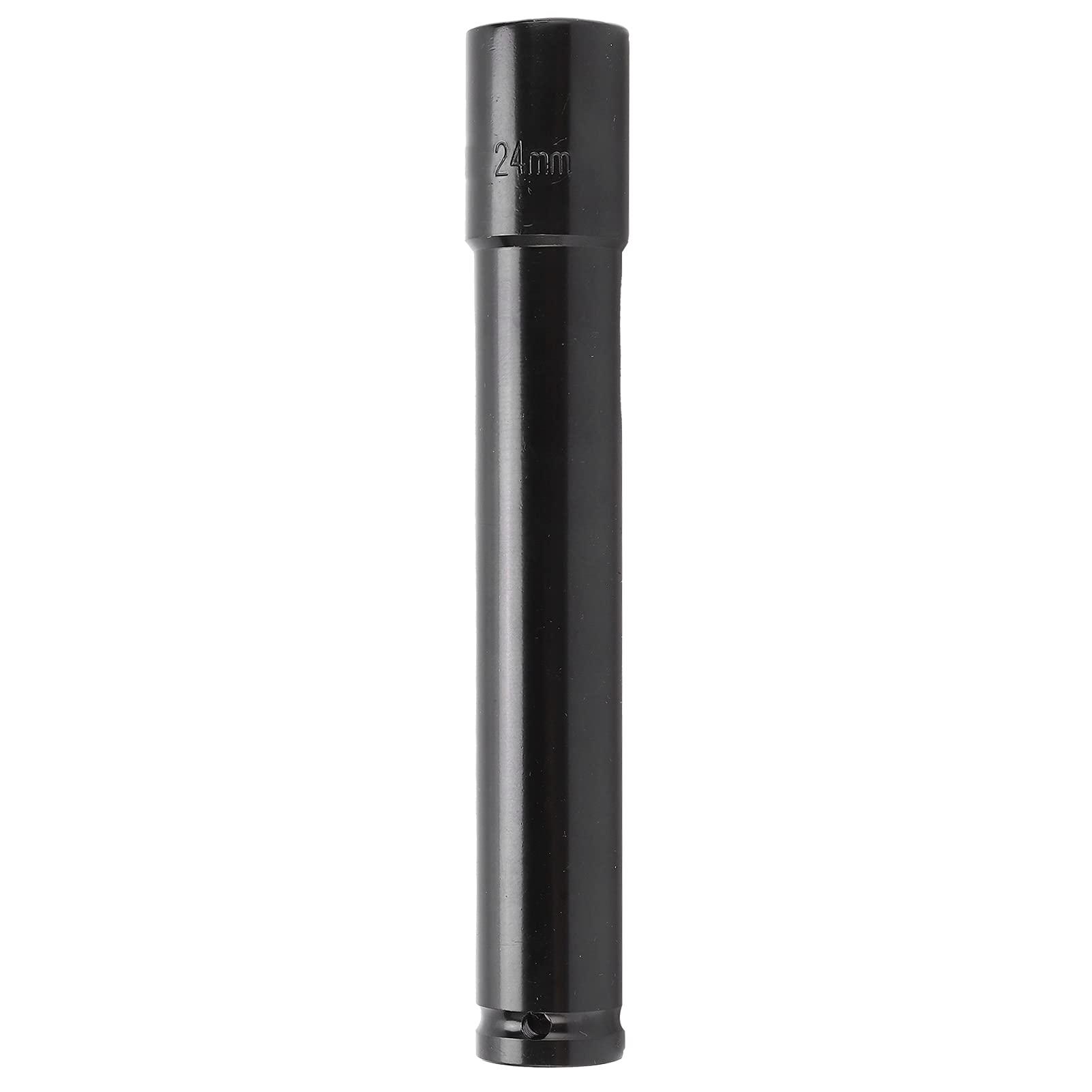 Hex Socket Carbon Steel Electric Wrench Extension Bar 24x200mm - Heavy Duty Screw Tightening Tool for Automotive Repair, Machinery Maintenance & DIY Projects