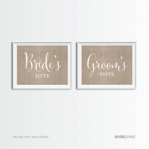2 Pack Bride Groom Suite