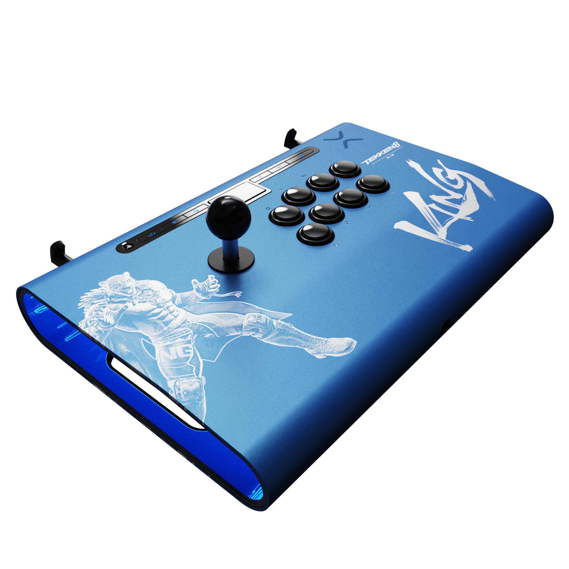 Victrix Pro FS Arcade Fight Stick for PS5, PS4 & PC - Premium Fighting Game Controller for TEKKEN 8 & King Character - Perfect for Competitive Gaming & Esports Tournaments