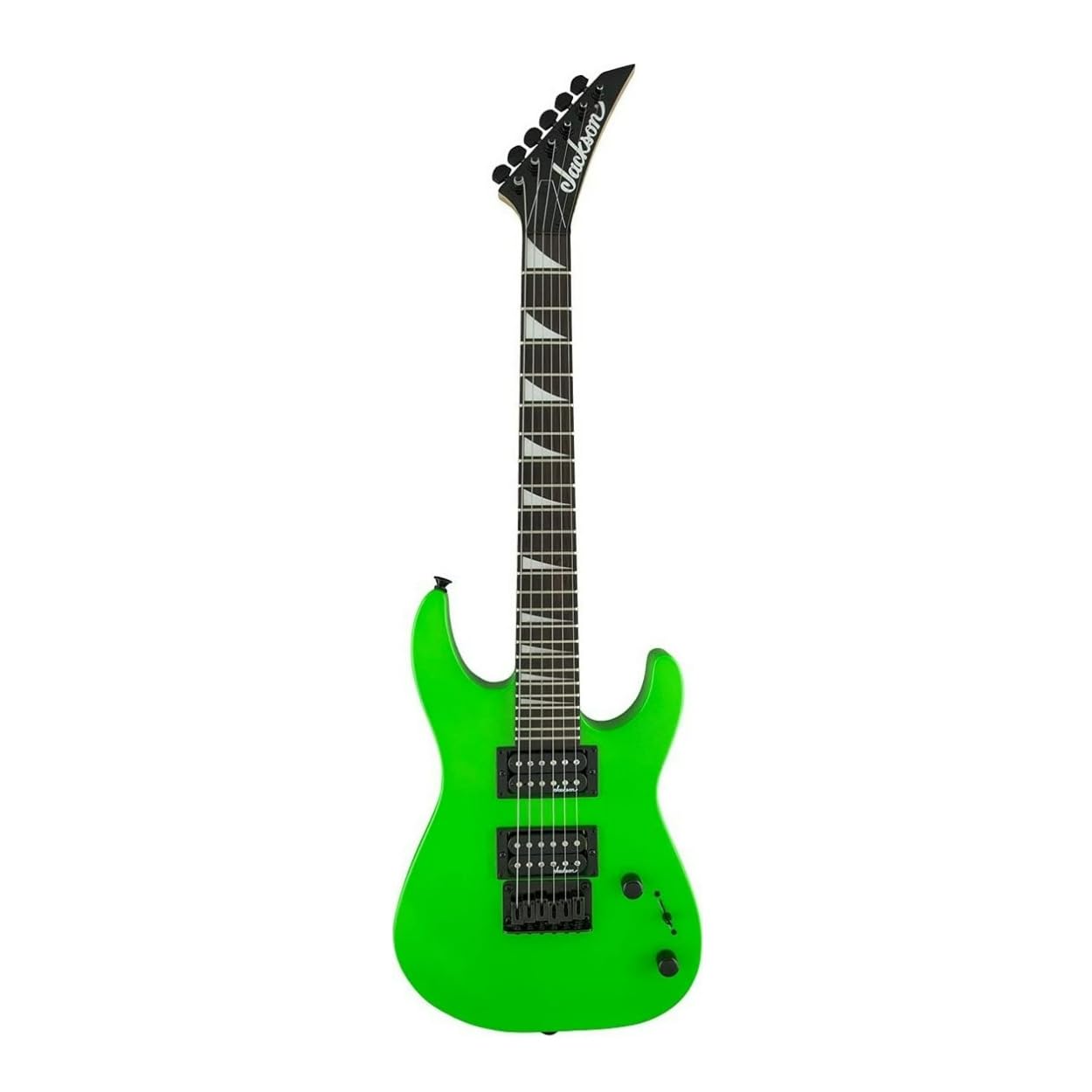 Jackson JS Series Dinky Minion JS1X Electric Guitar - Neon Green with Amaranth Fingerboard | Professional Performance for Rock, Metal & Stage Shows
