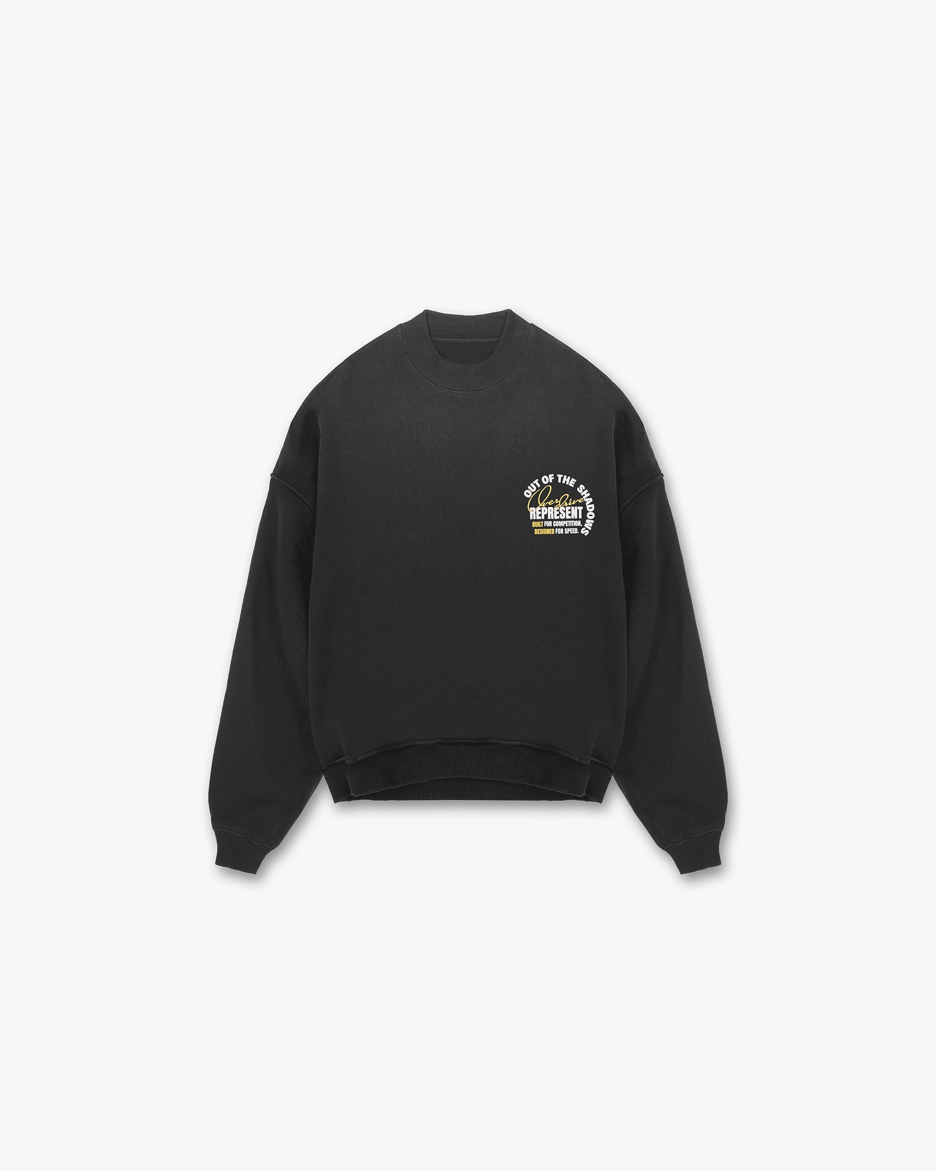 Out Of The Shadows Sweater - Stained Black | Gothic Fashion, Casual Wear & Street Style