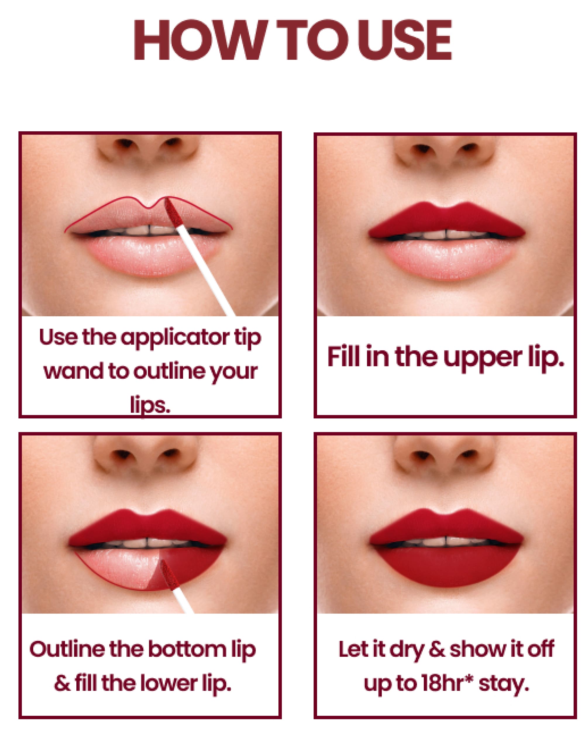 Long Lasting Matte Liquid Lipstick - Waterproof, Smudge Proof, All-Day Wear - Perfect for Parties, Dates, and Everyday Makeup Looks