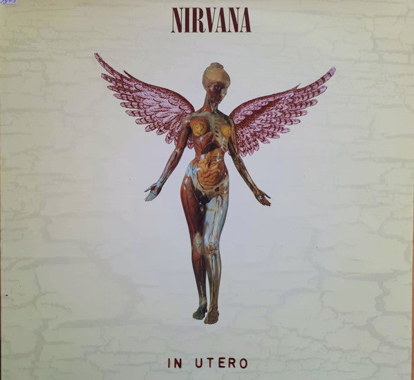 Nirvana In Utero Vinyl LP Album - VG+ Condition | Limited Edition Collectible Record for Music Lovers & Audiophiles - Perfect for Home Listening & Vinyl Collections