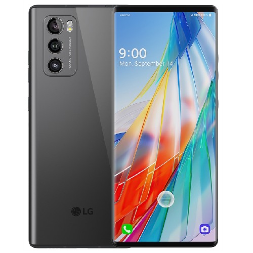 LG WING 5G Smartphone | 256GB Storage | Aurora Gray Color | AT&T & GSM Unlocked | Dual Screen Swivel Design for Multitasking & Content Creation
