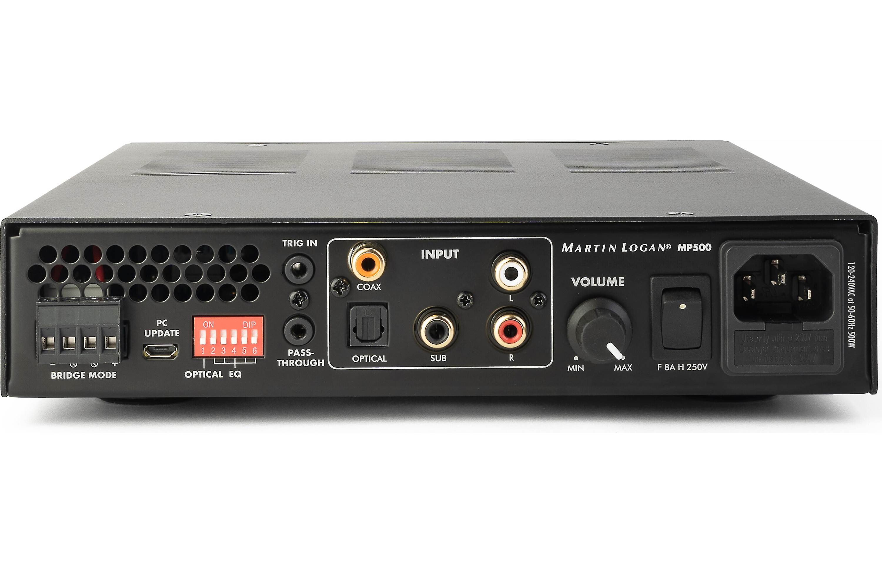 Martin Logan MP500 2 Channel Power Amplifier - High Performance Audio Amplifier for Martin Logan Speakers | Perfect for Home Theater & Hi-Fi Music Systems