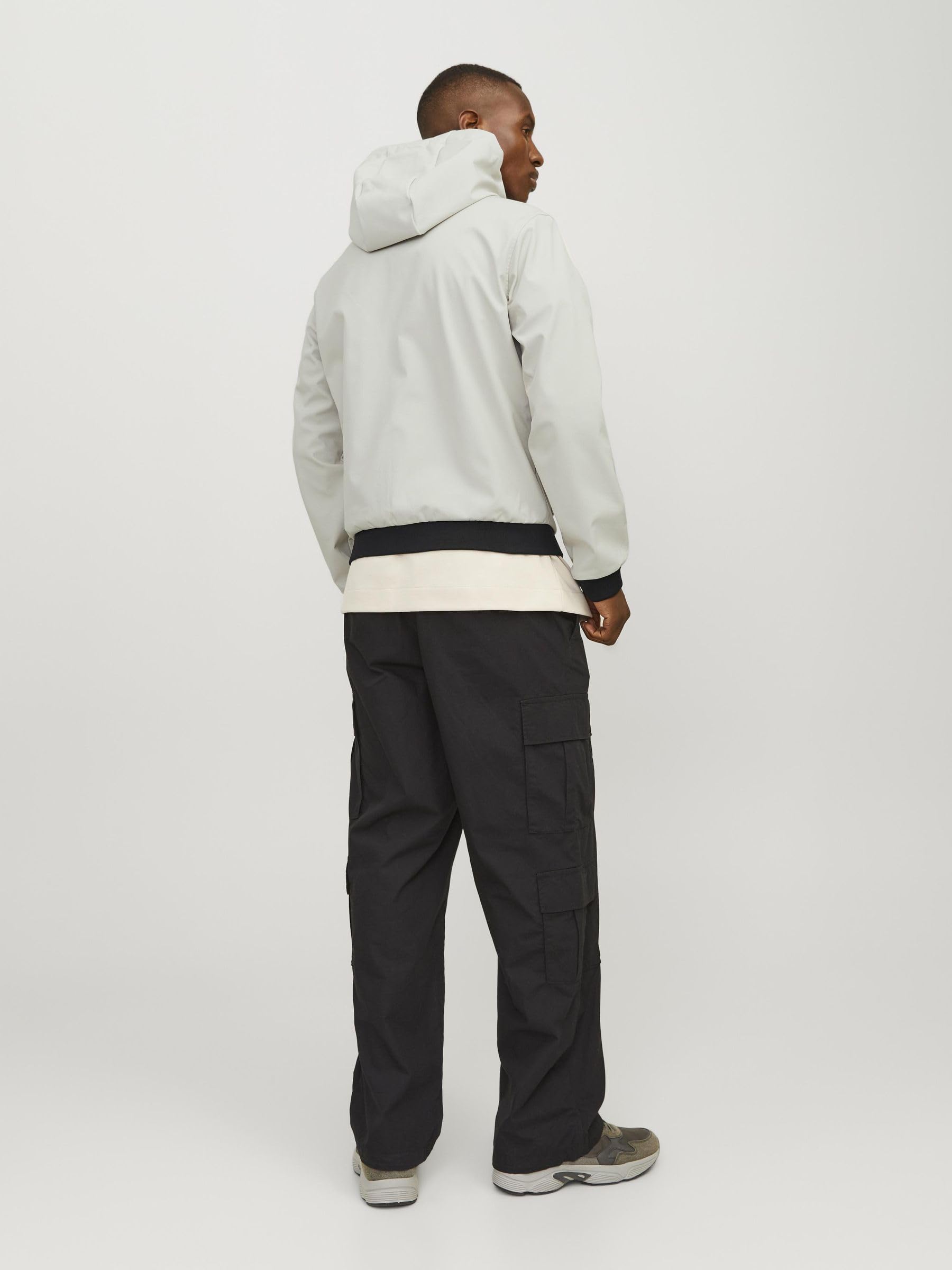 JACK & JONES Men's Classic Hooded Jacket for Outdoor & Casual Wear
