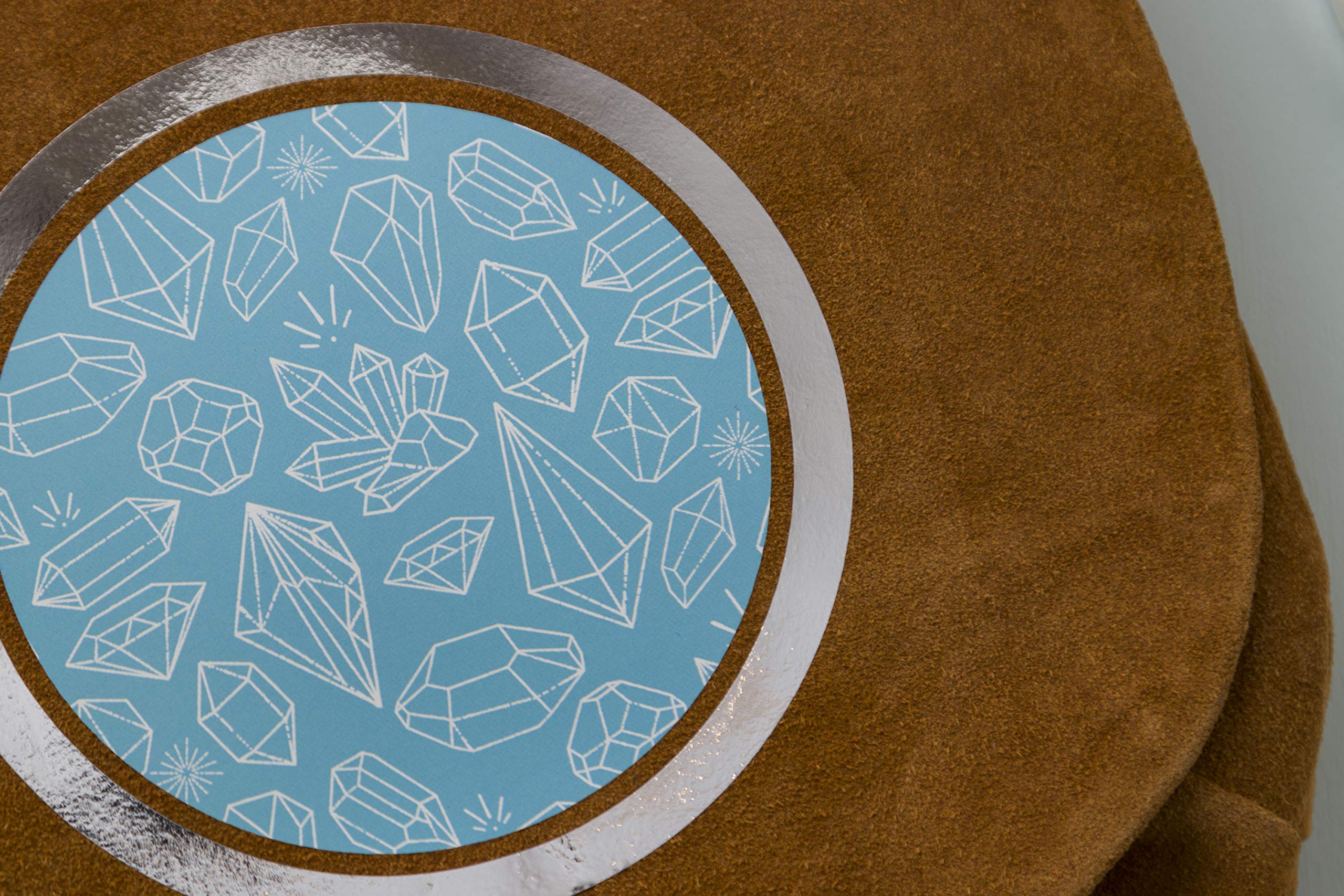Cricut Filigree Blue Iron-On Vinyl for DIY Crafts - Perfect for T-Shirts, Tote Bags & Home Decor Projects