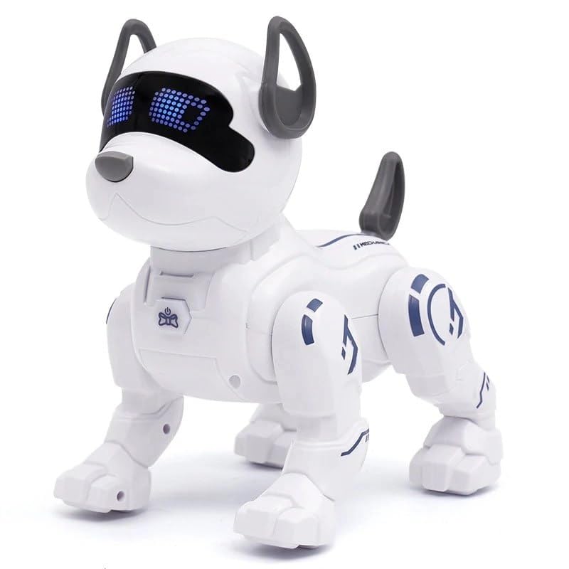 Pihura Remote Control Robot Dog - Smart Touch RC Electric Pet Toy for Kids, Stunt Walking & Dancing with Intelligent Control | Perfect for Playtime, Gifts & STEM Learning