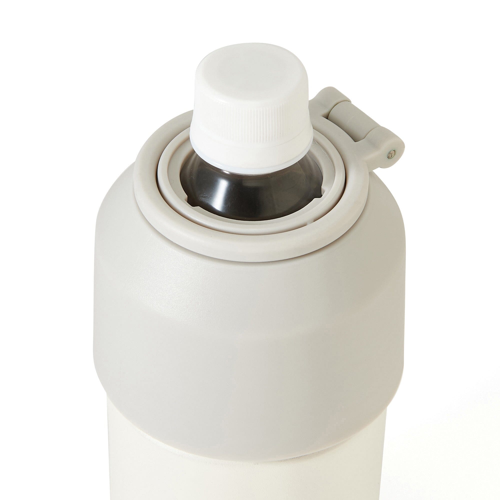 Premium White Bottle Holder - Insulated Water Bottle Carrier with Adjustable Strap for Hiking, Gym, and Outdoor Activities