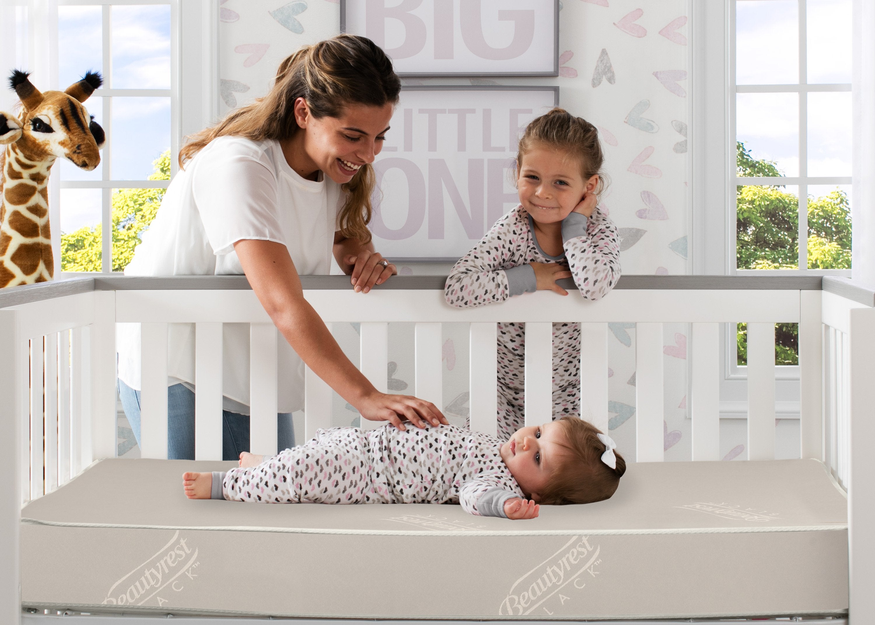 Beautyrest Black AIRCOOL Two Stage Crib and Toddler Mattress - Premium Cooling Baby Mattress for Newborns & Toddlers - Perfect for Nursery & Daycare Use
