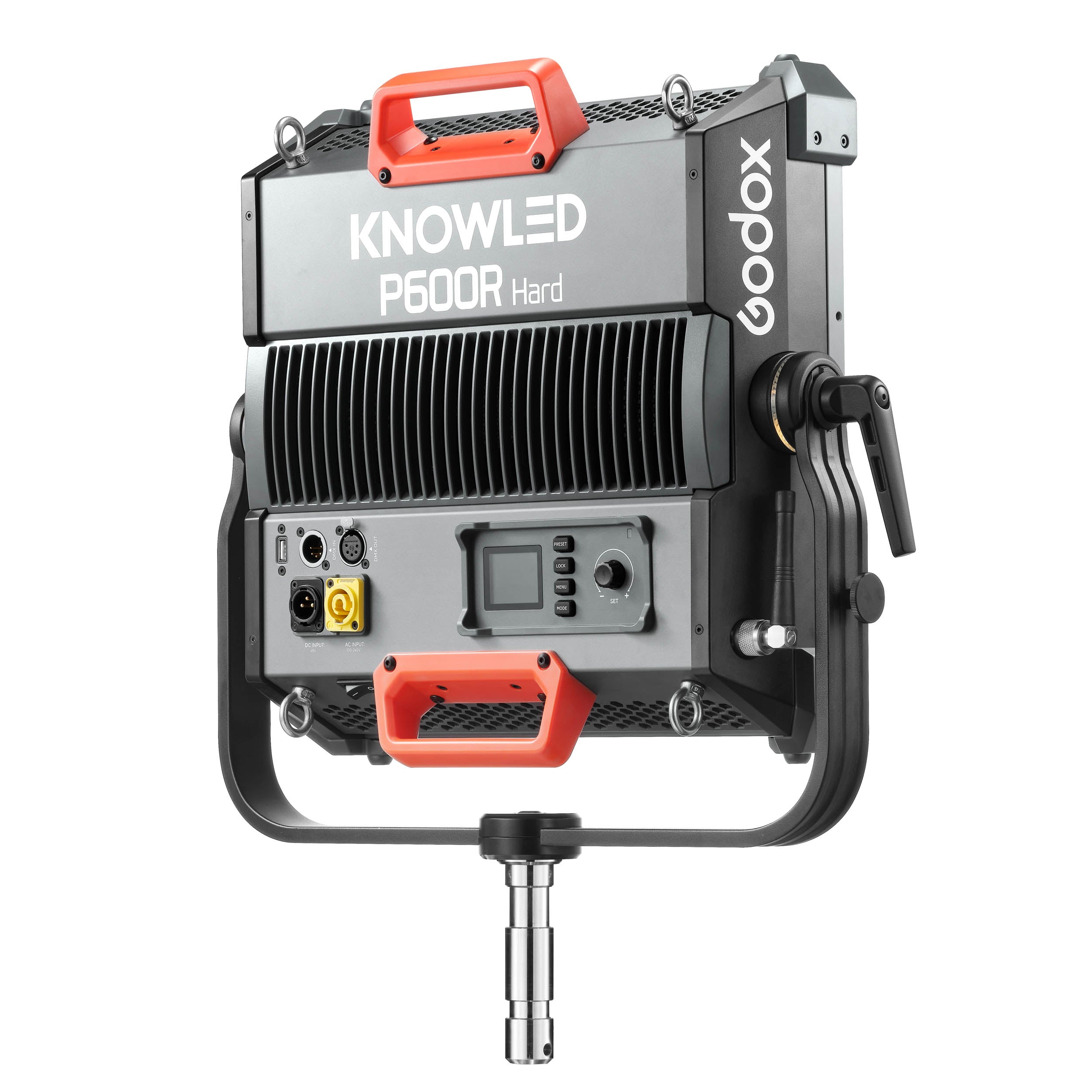 KNOWLED P600R 1x1 Foot RGBWW Hard Cine LED Panel - Professional Studio Lighting for Film, Photography & Video Production